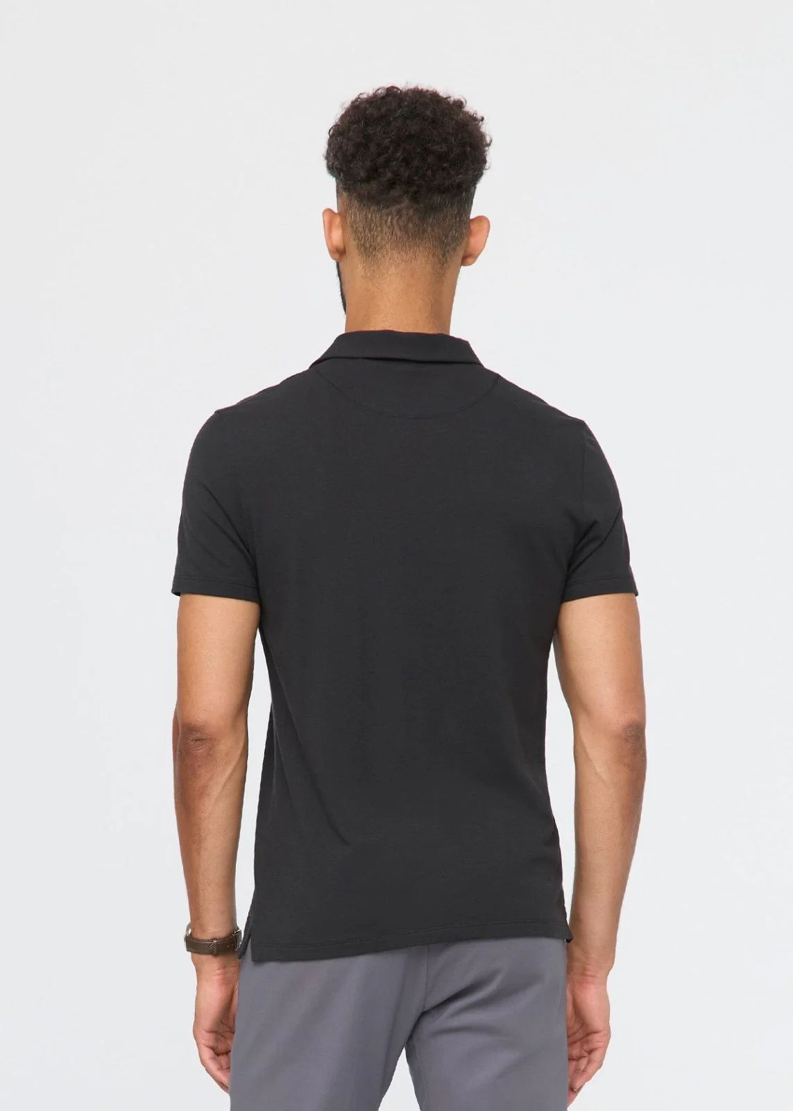 Air Flow Pique Polo - Black - Image 4