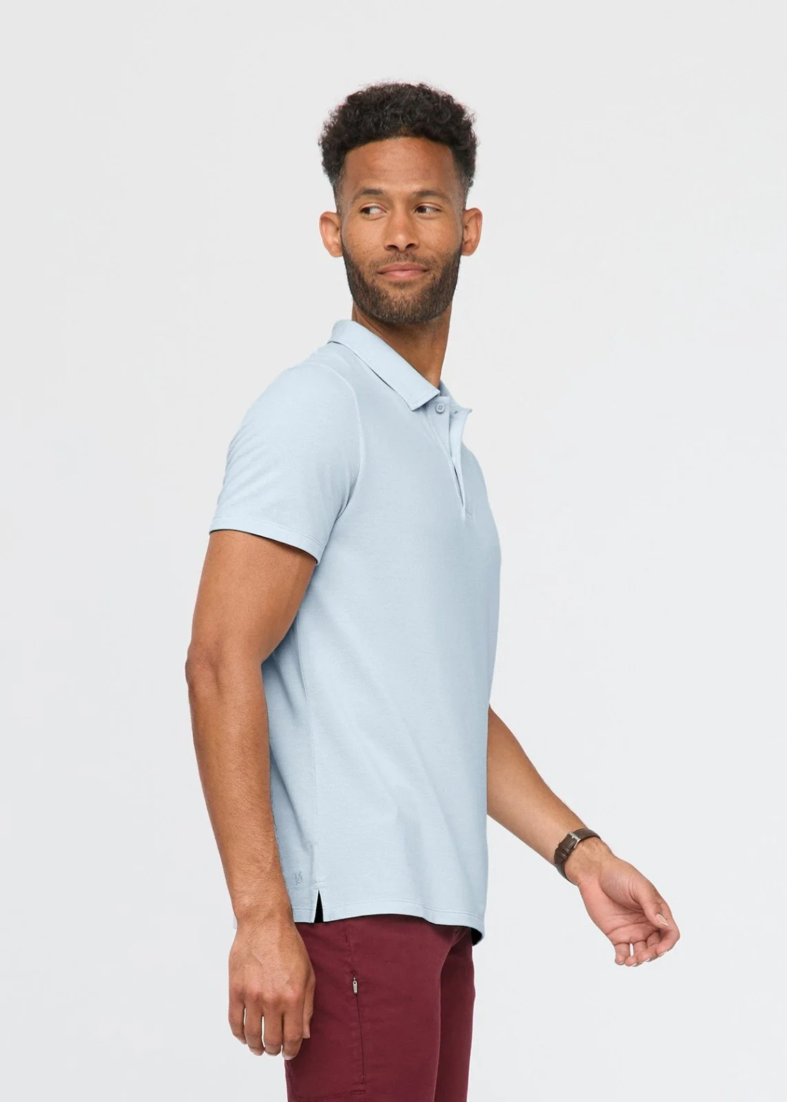 Air Flow Pique Polo - Haze Blue - Image 3
