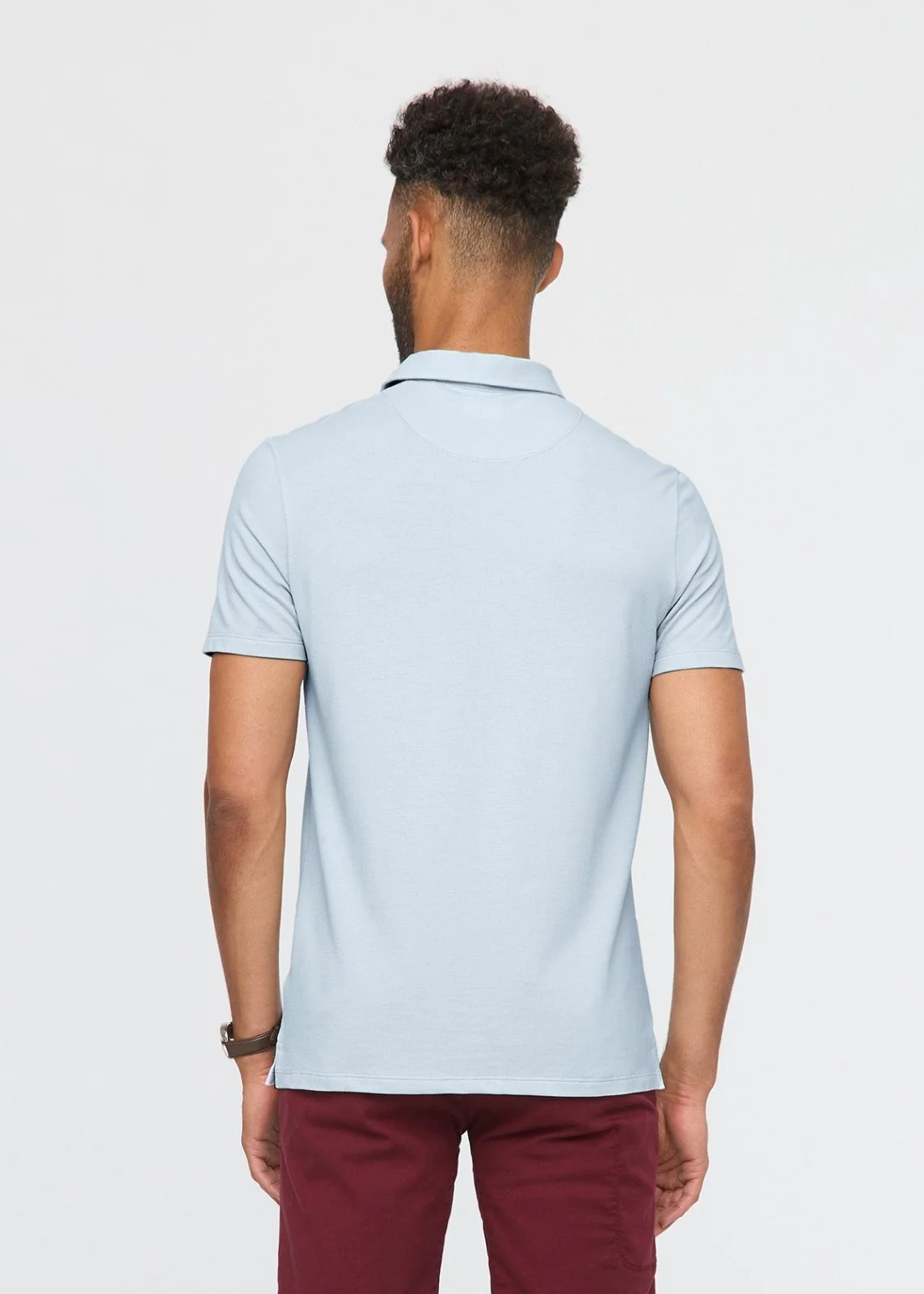 Air Flow Pique Polo - Haze Blue - Image 4