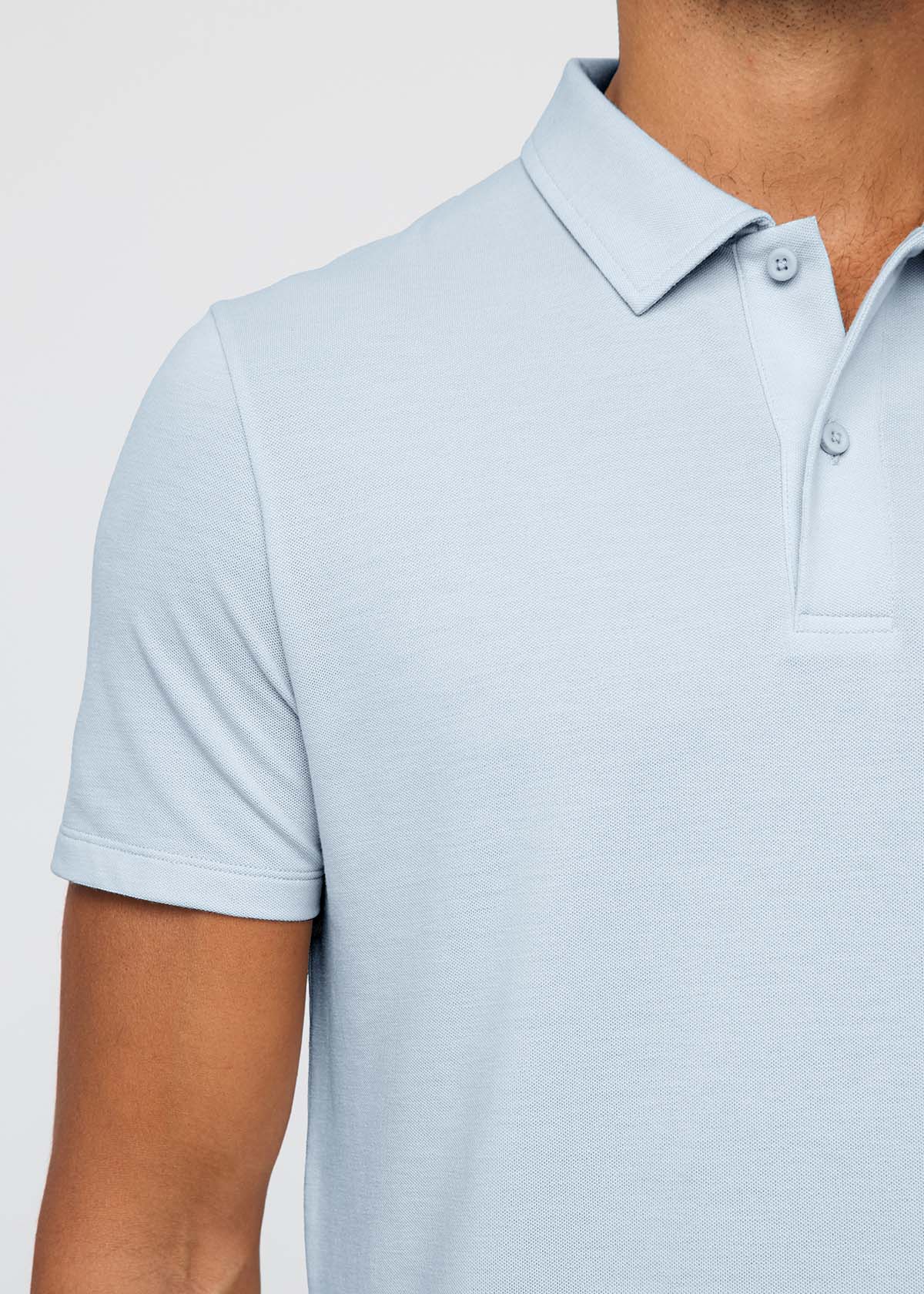 Air Flow Pique Polo - Haze Blue - Image 5