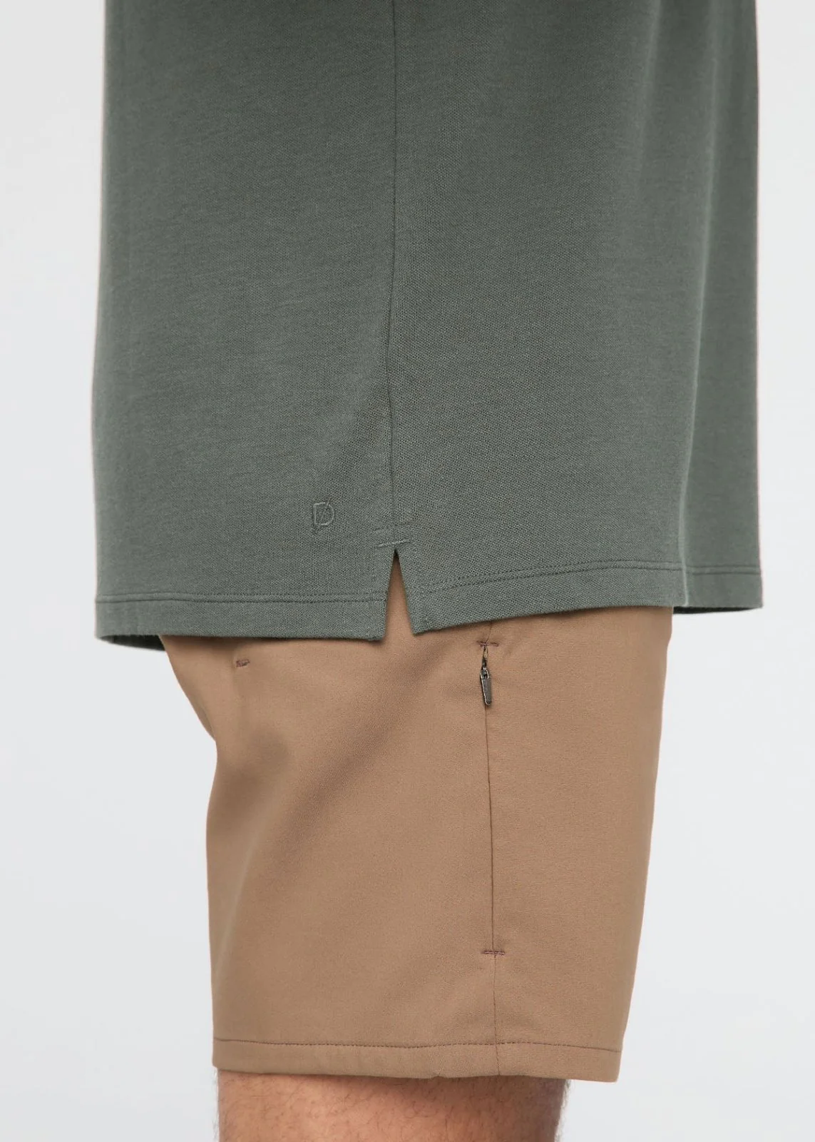 Air Flow Pique Polo - Thyme - Image 4
