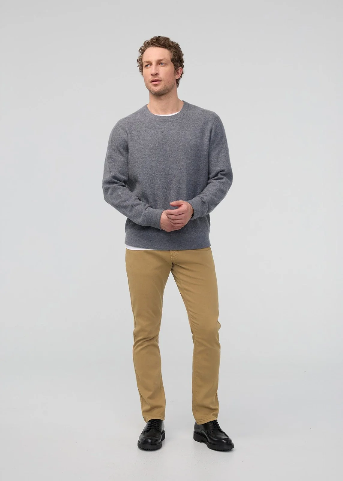 No Sweat Relaxed Taper - Camel