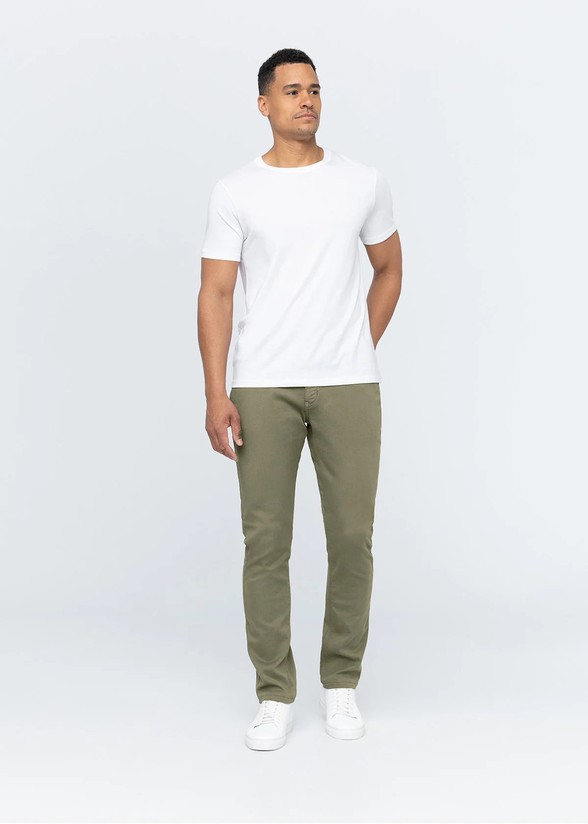 No Sweat Relaxed Taper - Light Fern