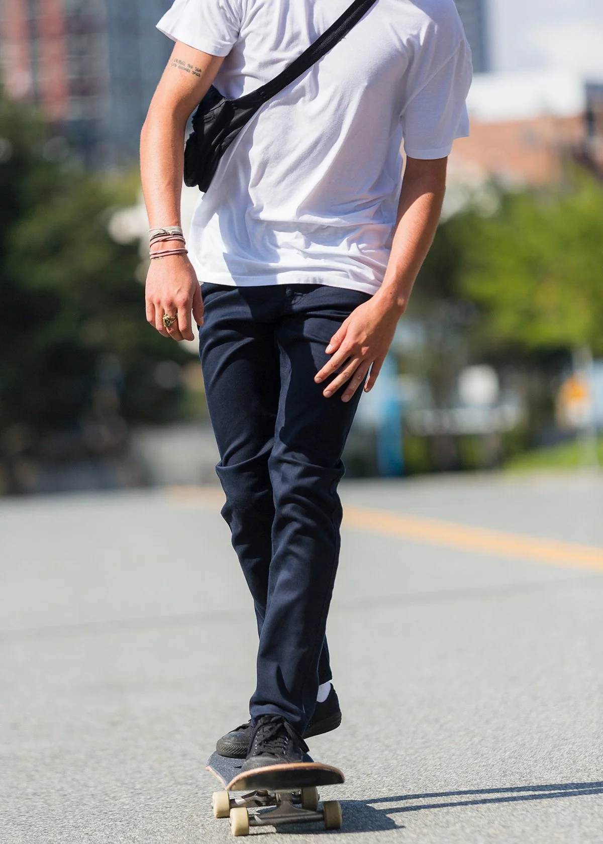 No Sweat Slim - Navy - Image 6