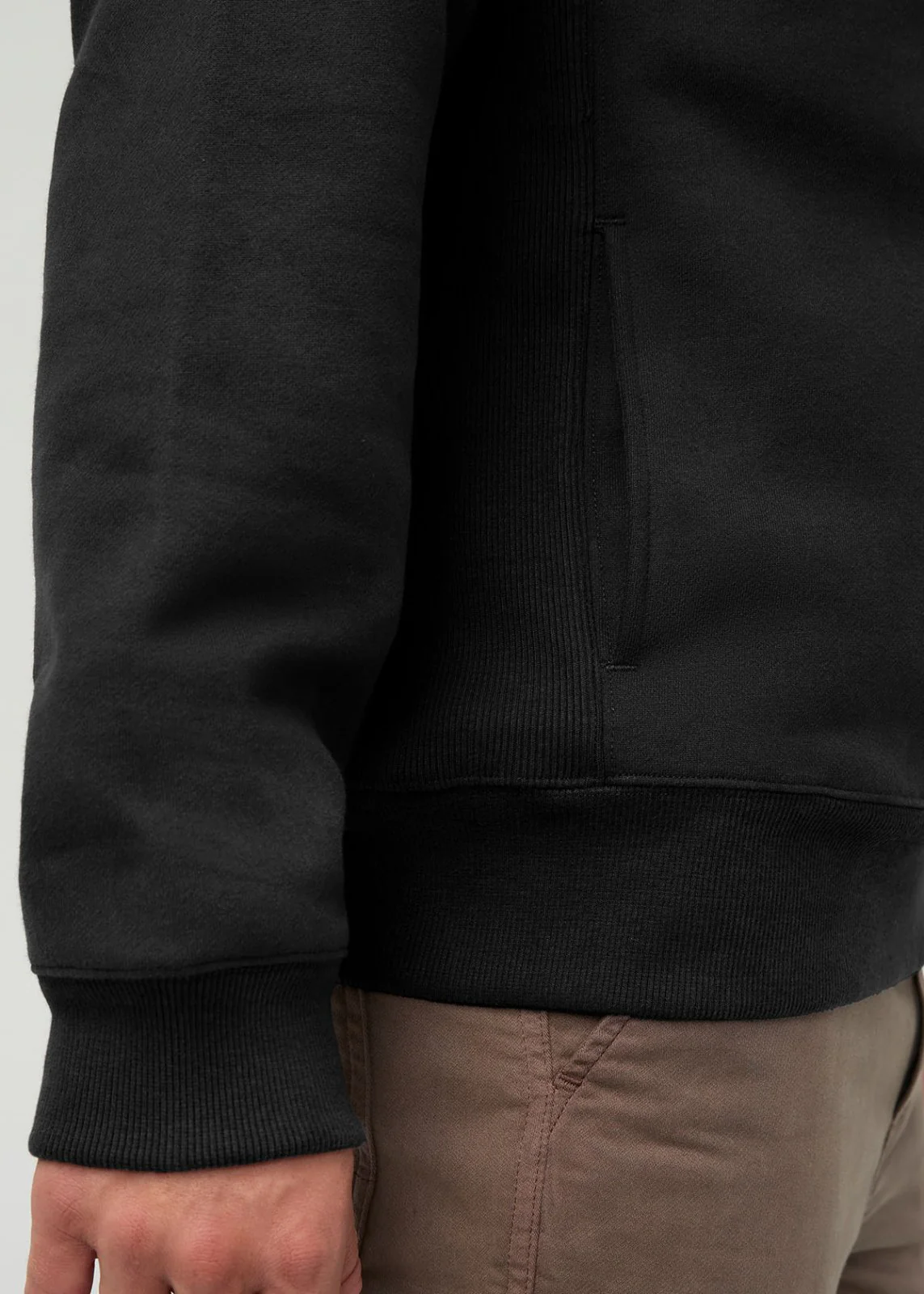 DuraSoft Fleece Motion Hoodie - Black - Image 5