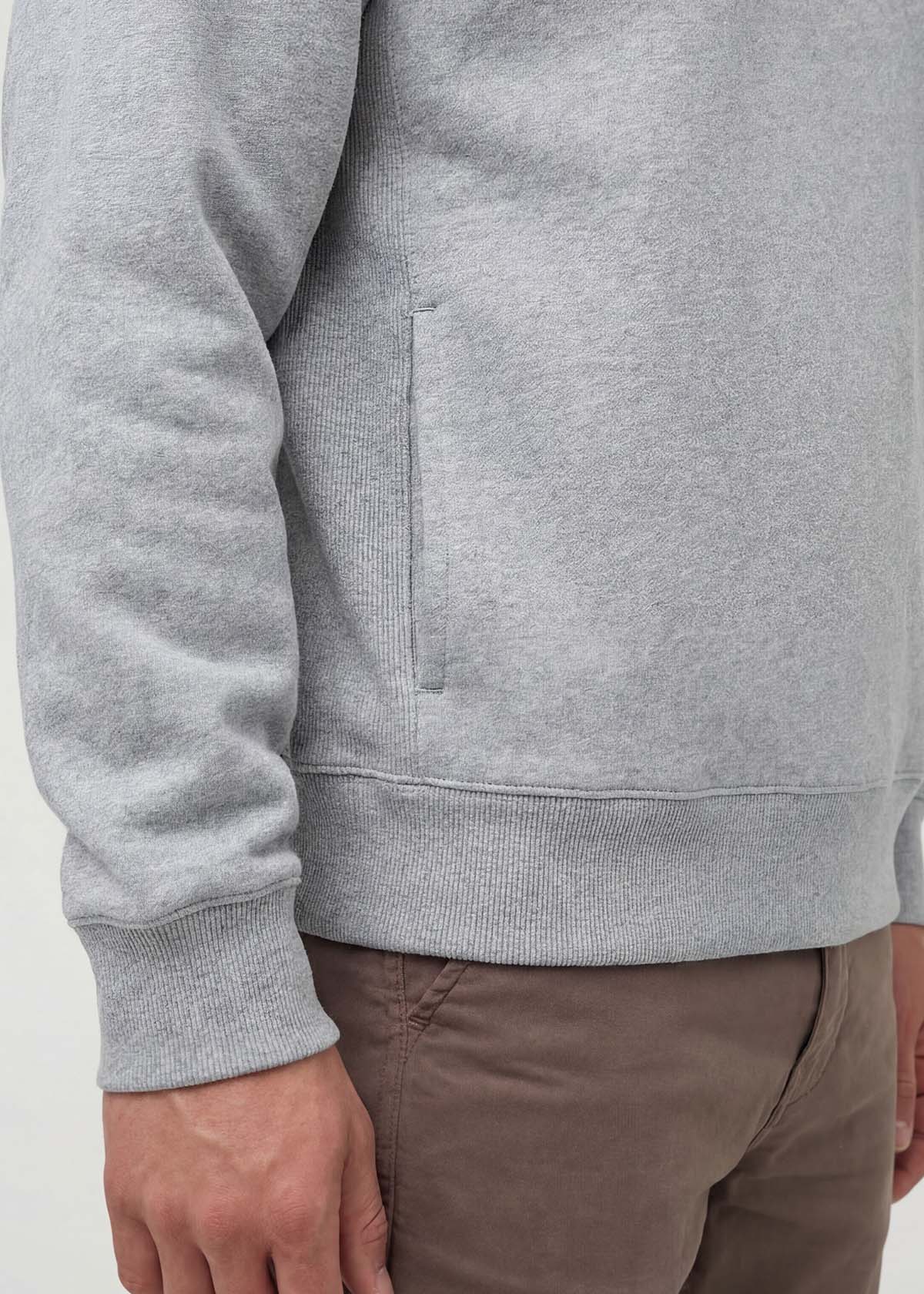 DuraSoft Fleece Motion Hoodie - Heather Grey - Image 5