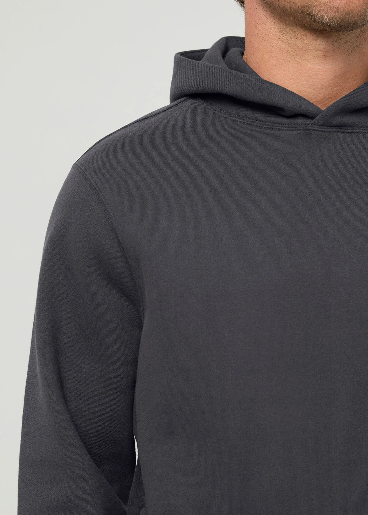 DuraSoft Fleece Motion Hoodie - Washed Grey - Image 7