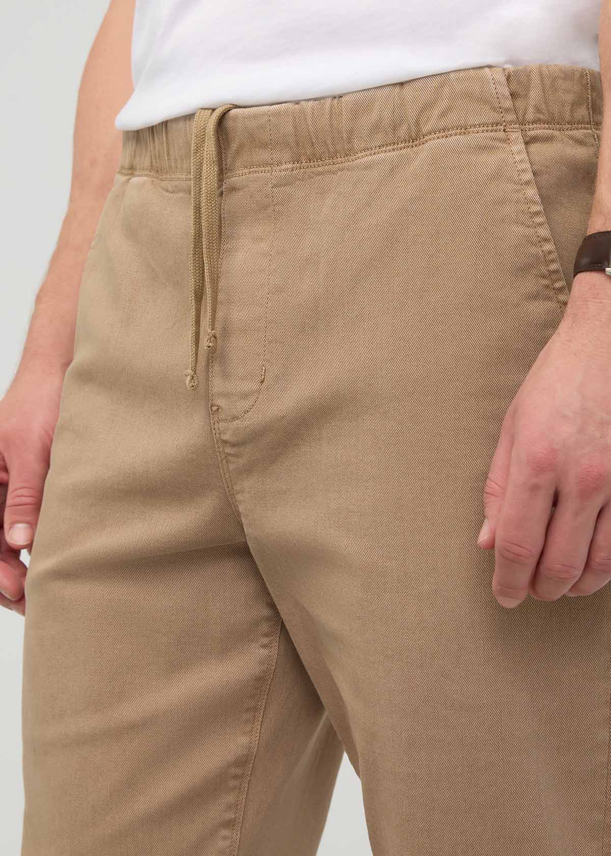 FlexTwill Relaxed Pull On Pant - Desert Khaki - Image 6
