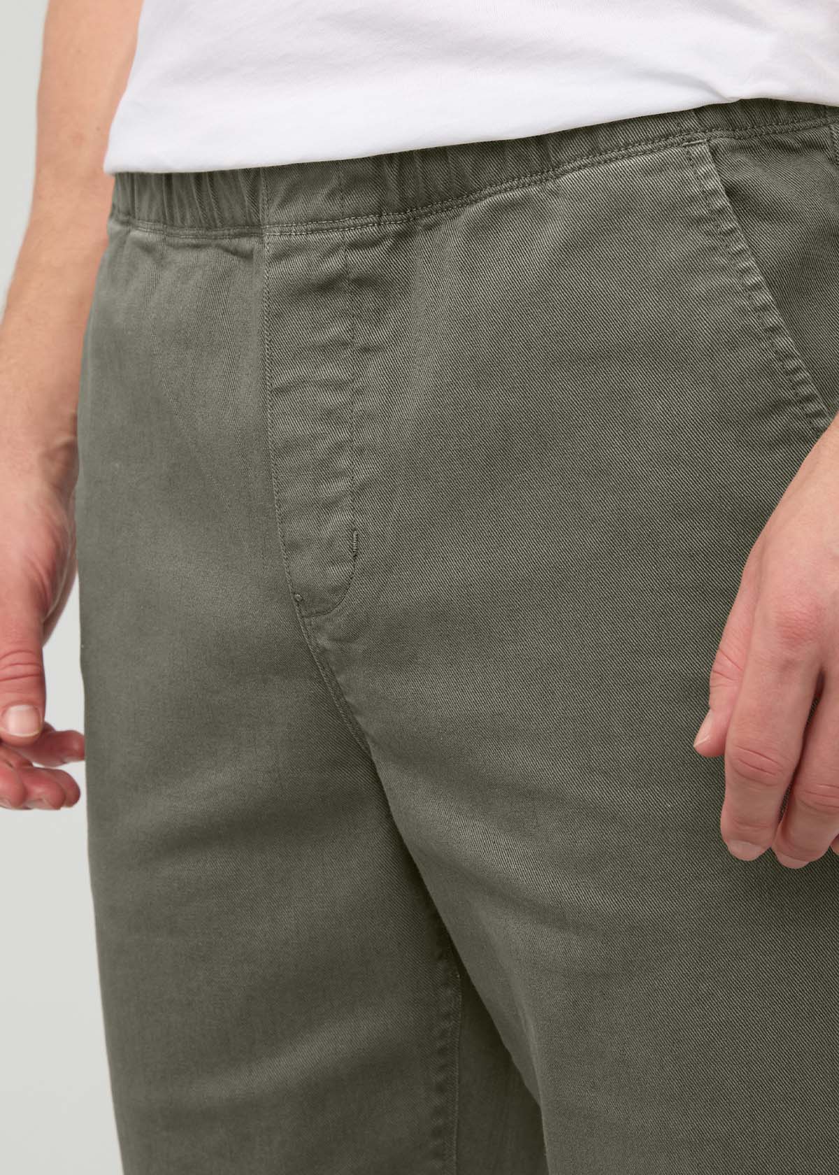 FlexTwill Relaxed Pull On Pant - Thyme - Image 5