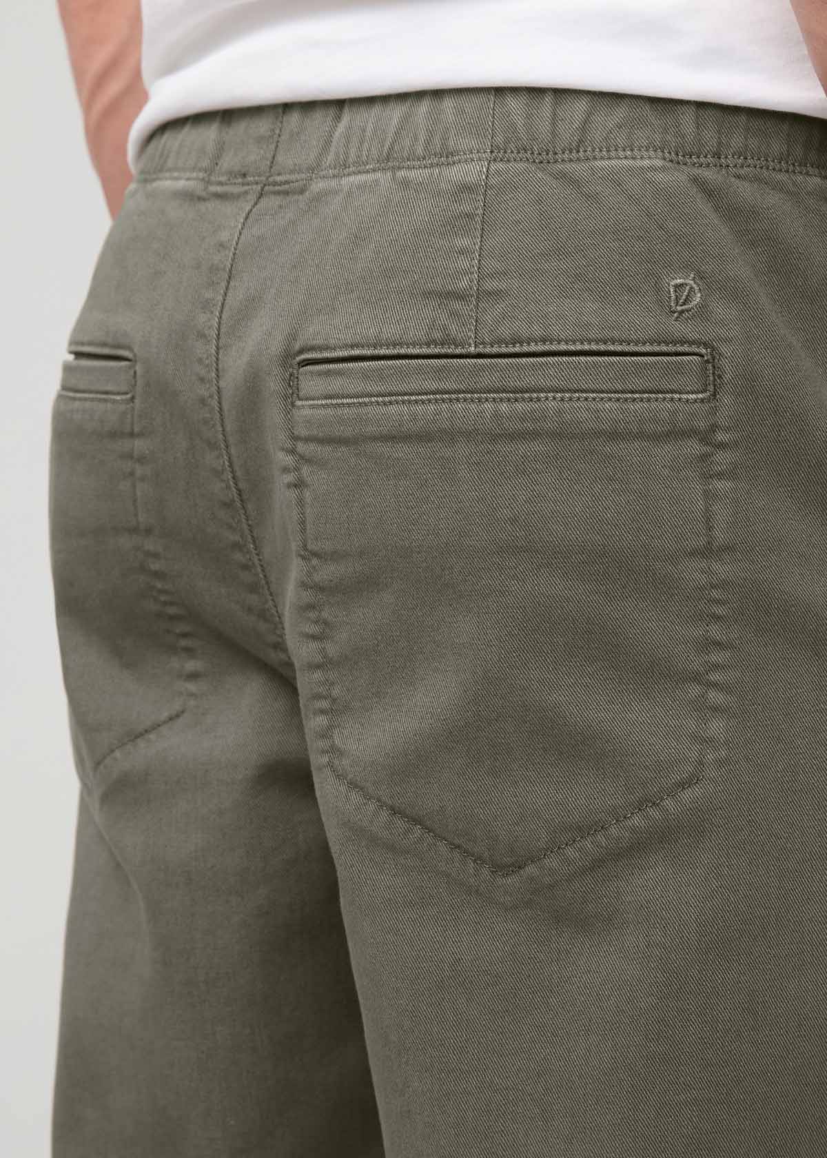 FlexTwill Relaxed Pull On Pant - Thyme - Image 7