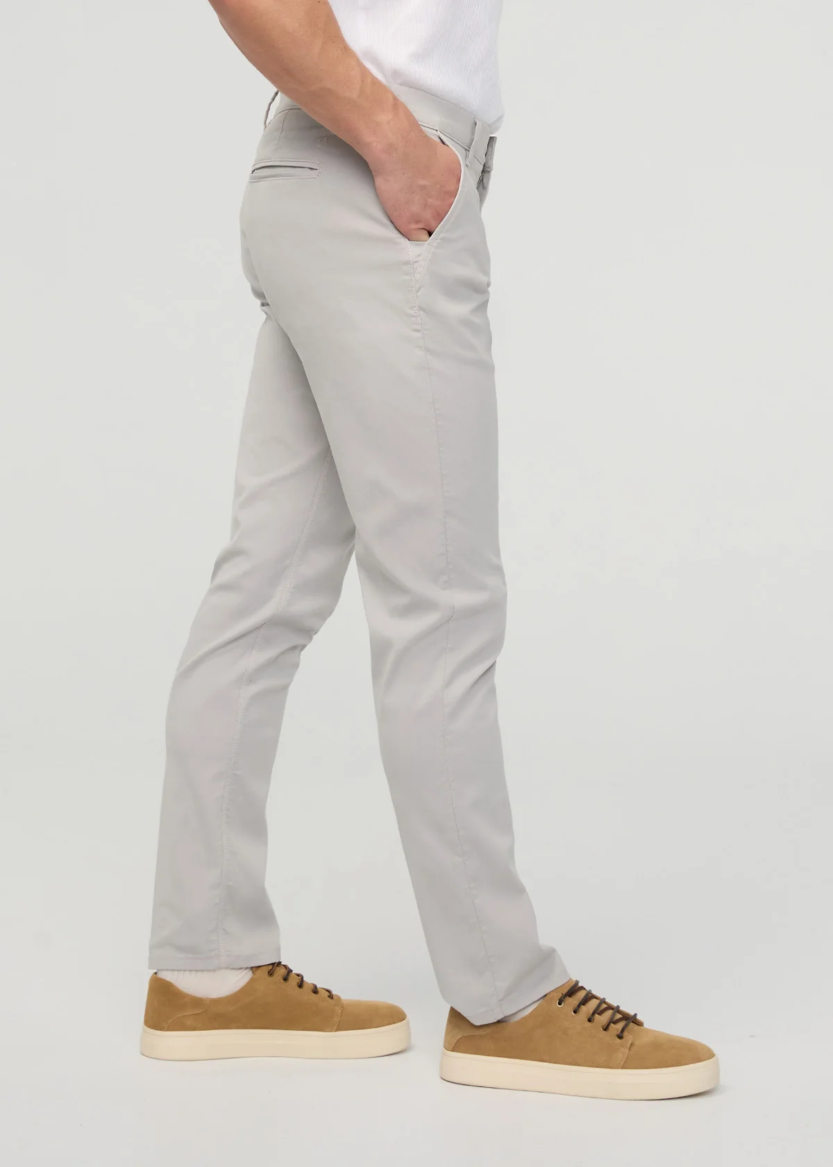 Live Lite Relaxed Taper Chino - Mist - Image 3