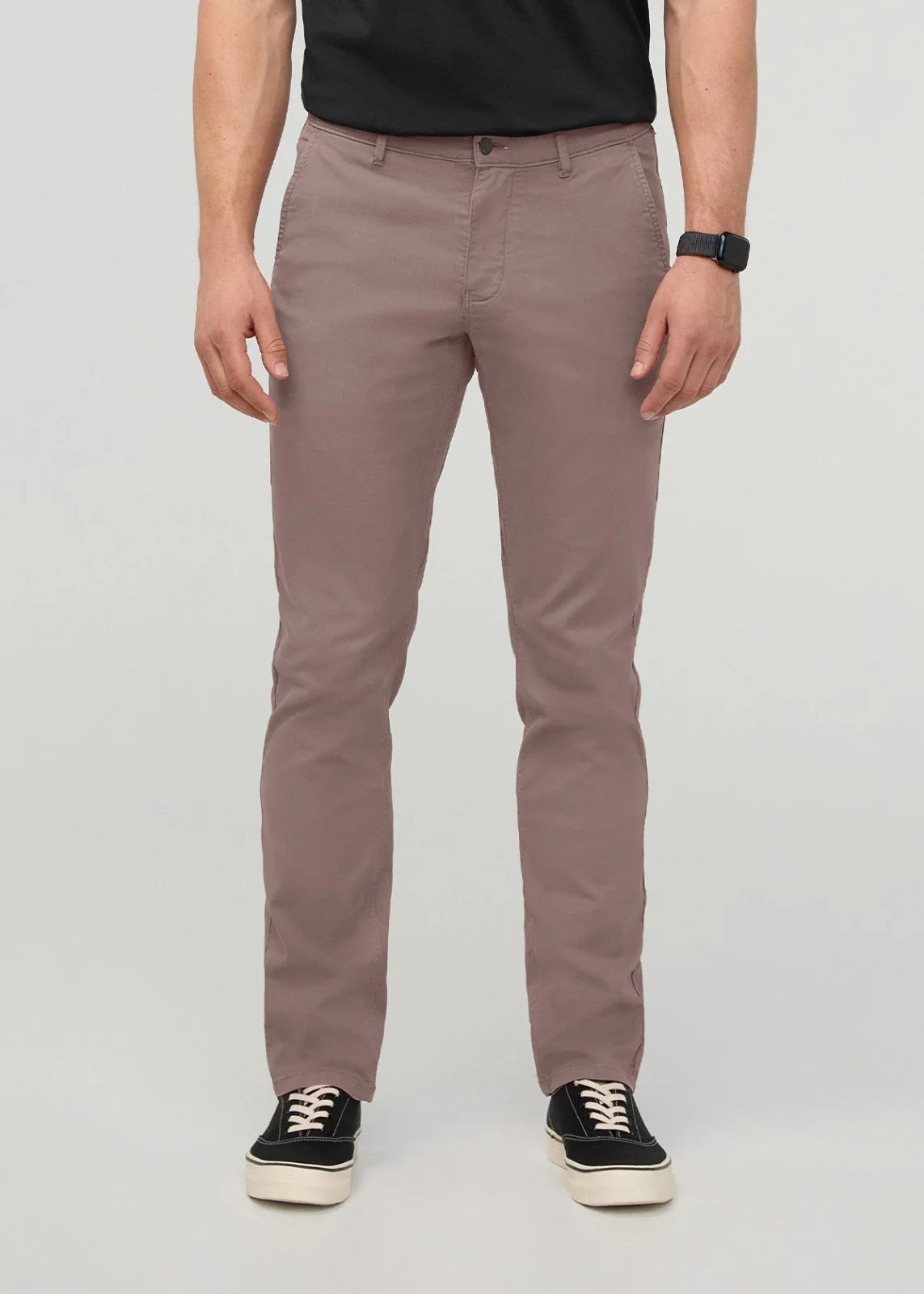 Live Lite Slim Straight Chino - Hazy Mauve - Image 2