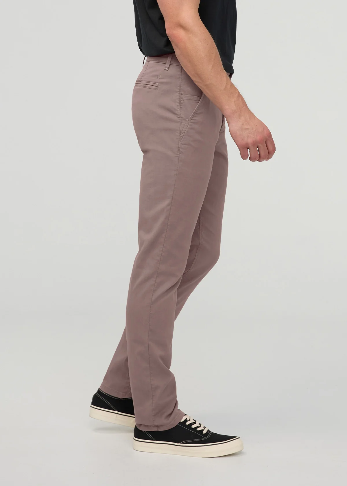 Live Lite Slim Straight Chino - Hazy Mauve - Image 3