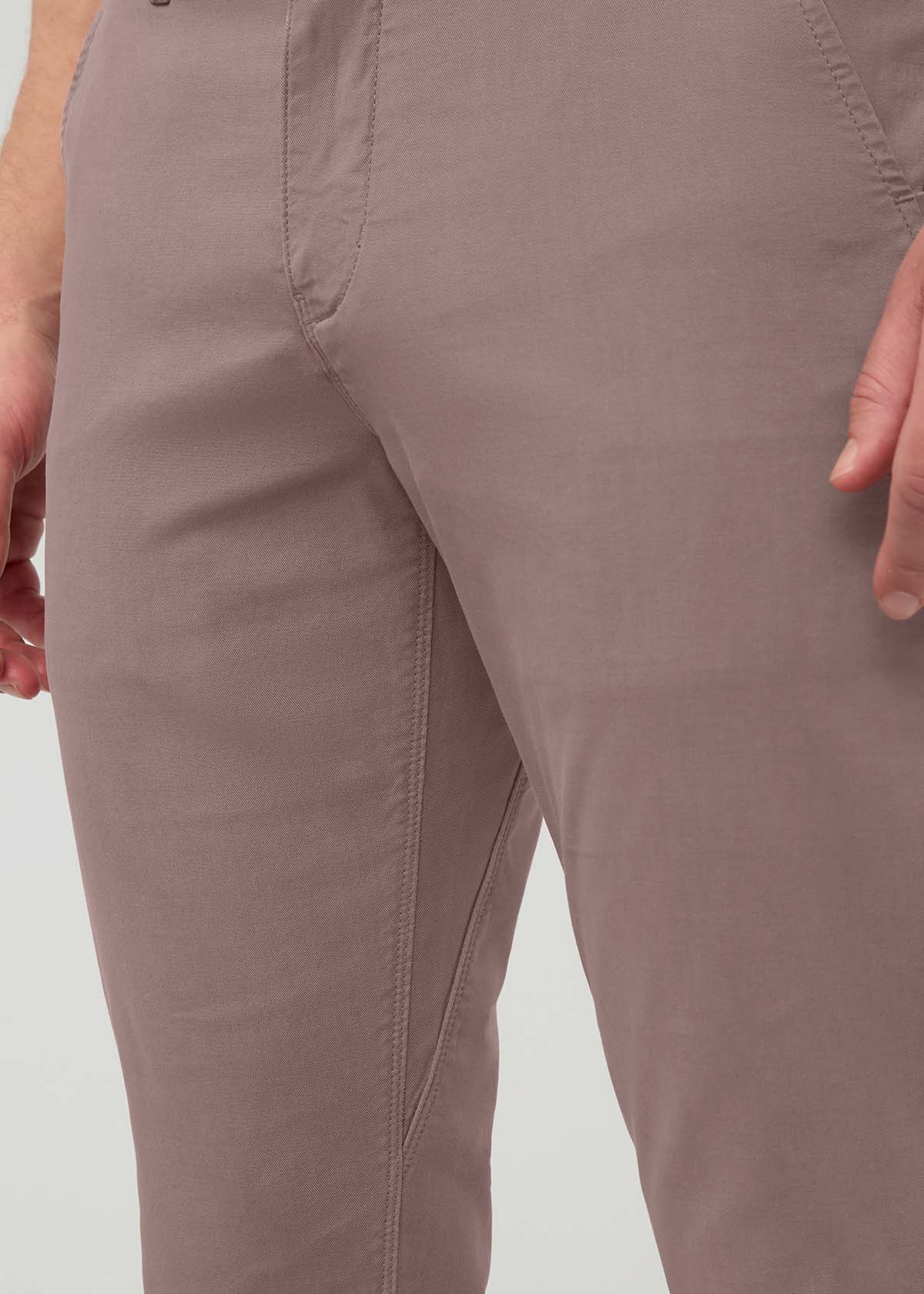 Live Lite Slim Straight Chino - Hazy Mauve - Image 5