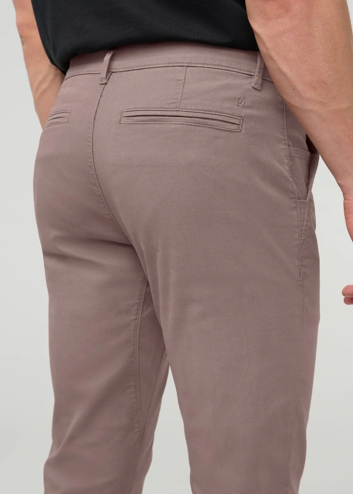 Live Lite Slim Straight Chino - Hazy Mauve - Image 6