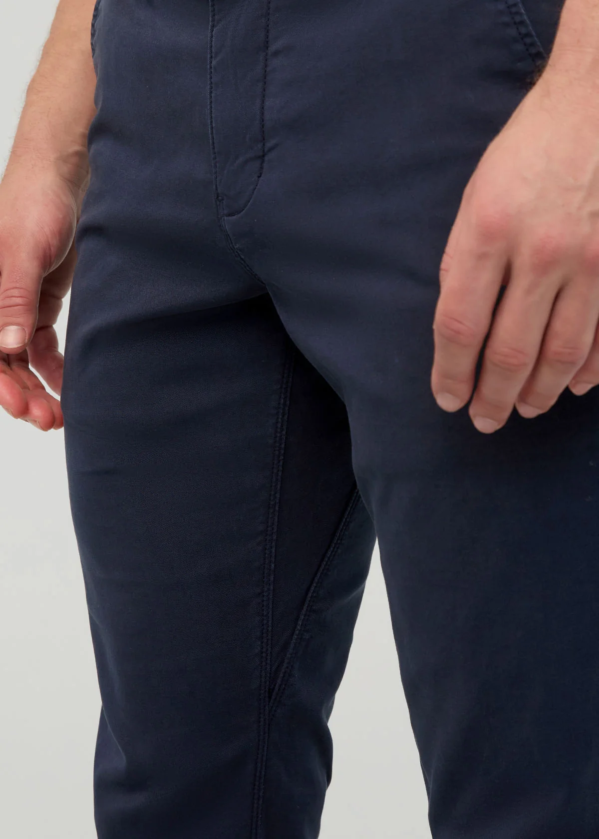 Live Lite Slim Straight Chino - Navy - Image 7