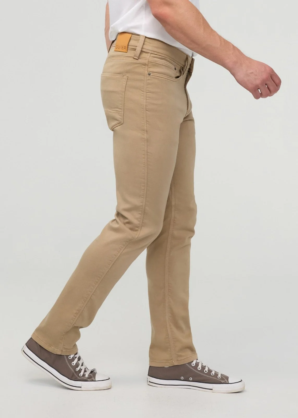 No Sweat Slim Straight - Desert Khaki - Image 3