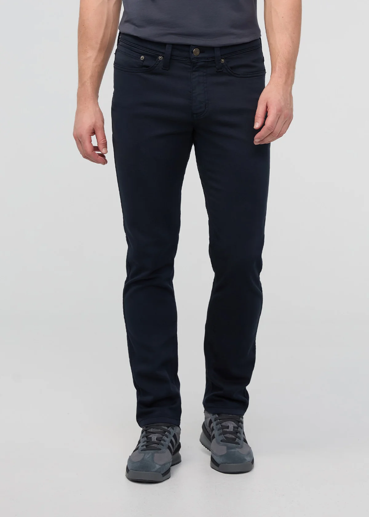 No Sweat Slim Straight - Navy - Image 2