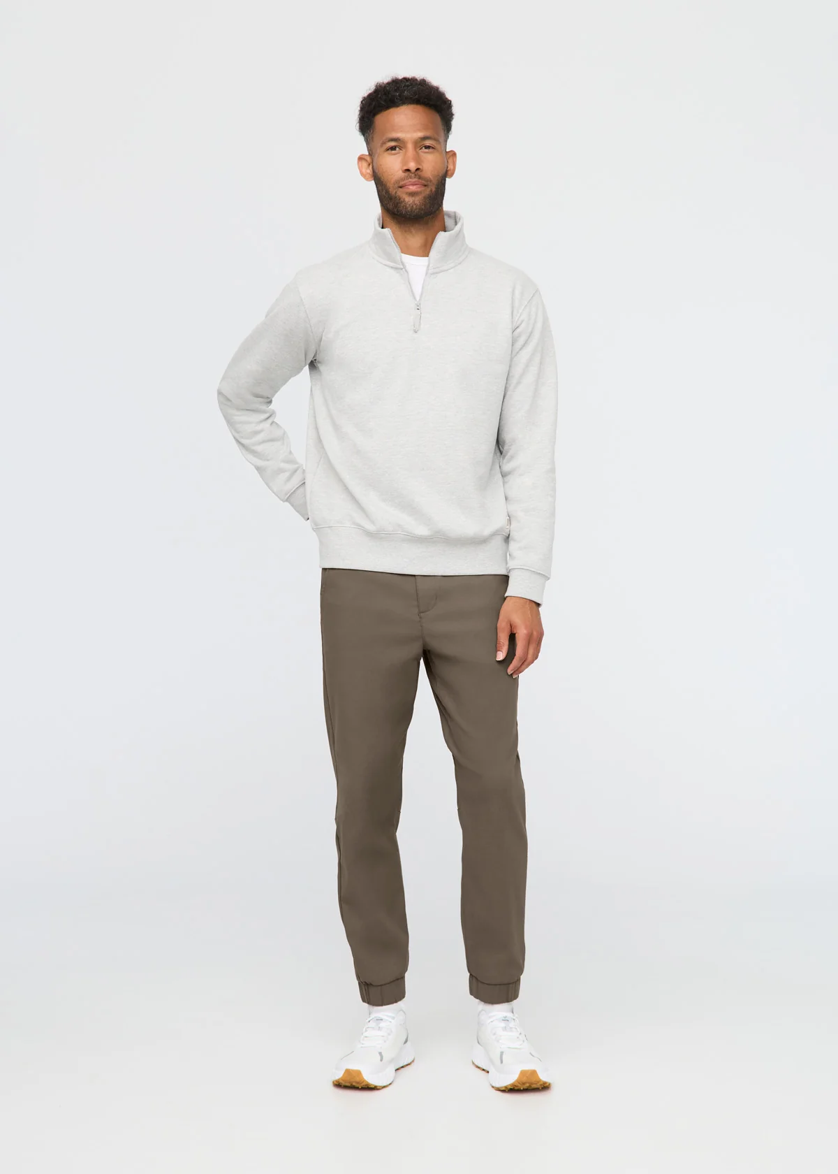 NuStretch Performance Jogger	- Thyme
