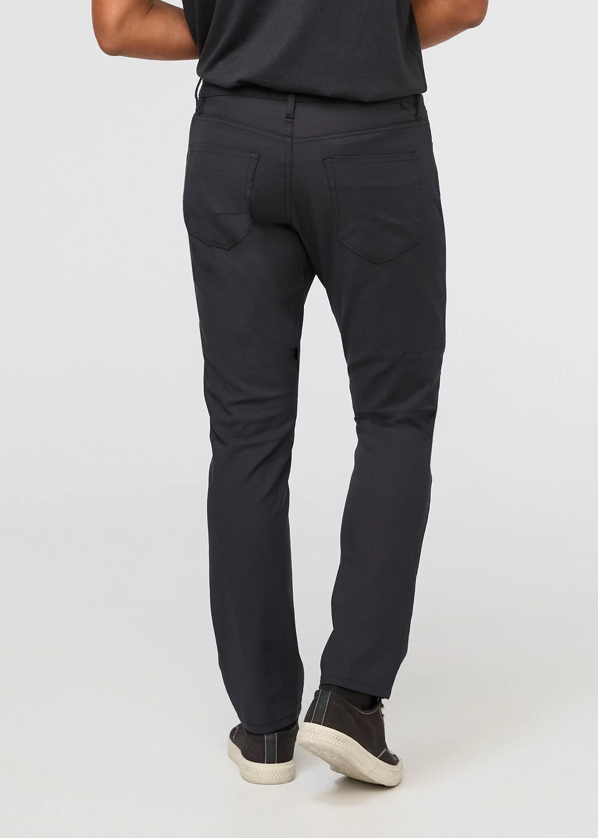 NuStretch Relaxed Taper 5 Pocket - Black - Image 4