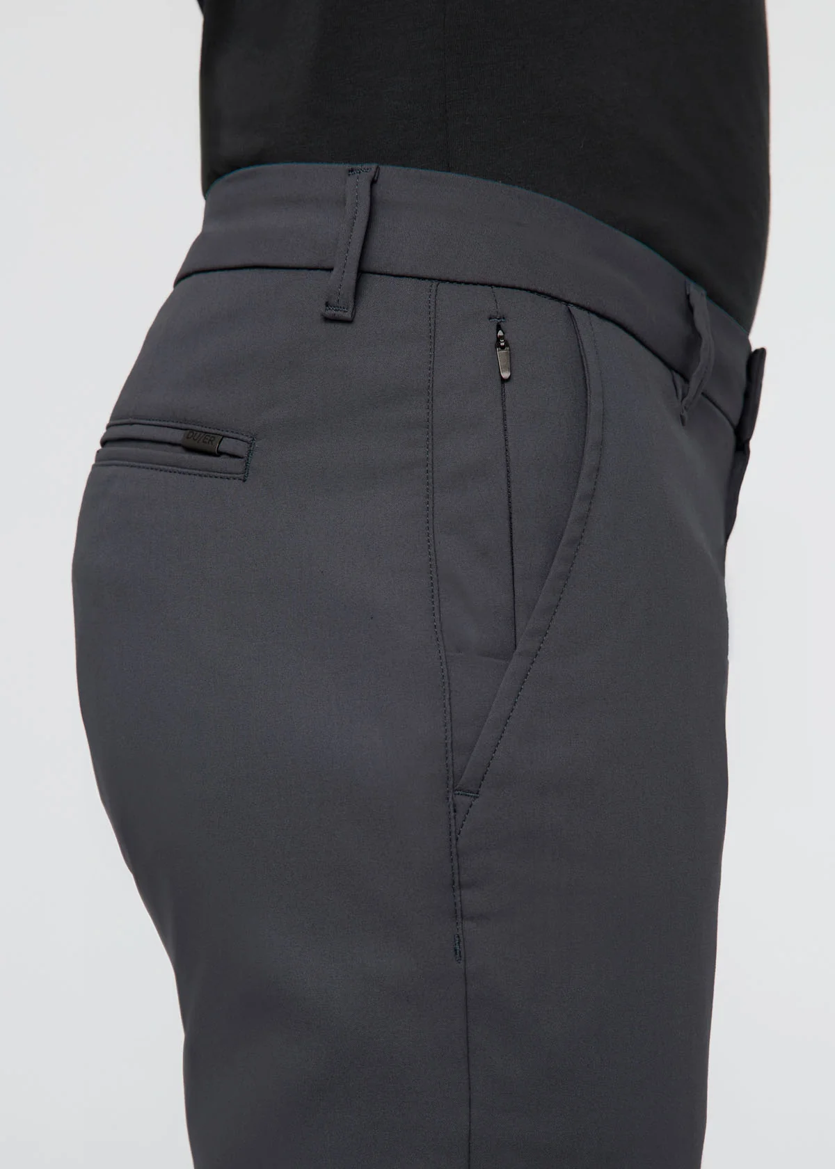 NuStretch Relaxed Taper Trouser - Charcoal - Image 5