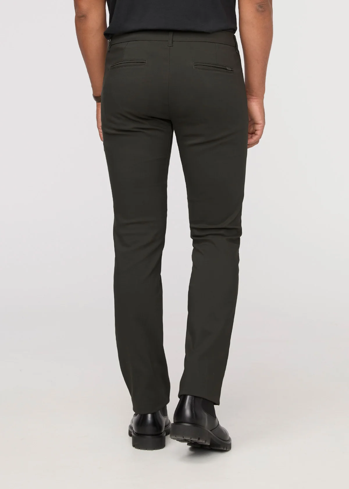 NuStretch Relaxed Taper Trouser - Evergreen - Image 4