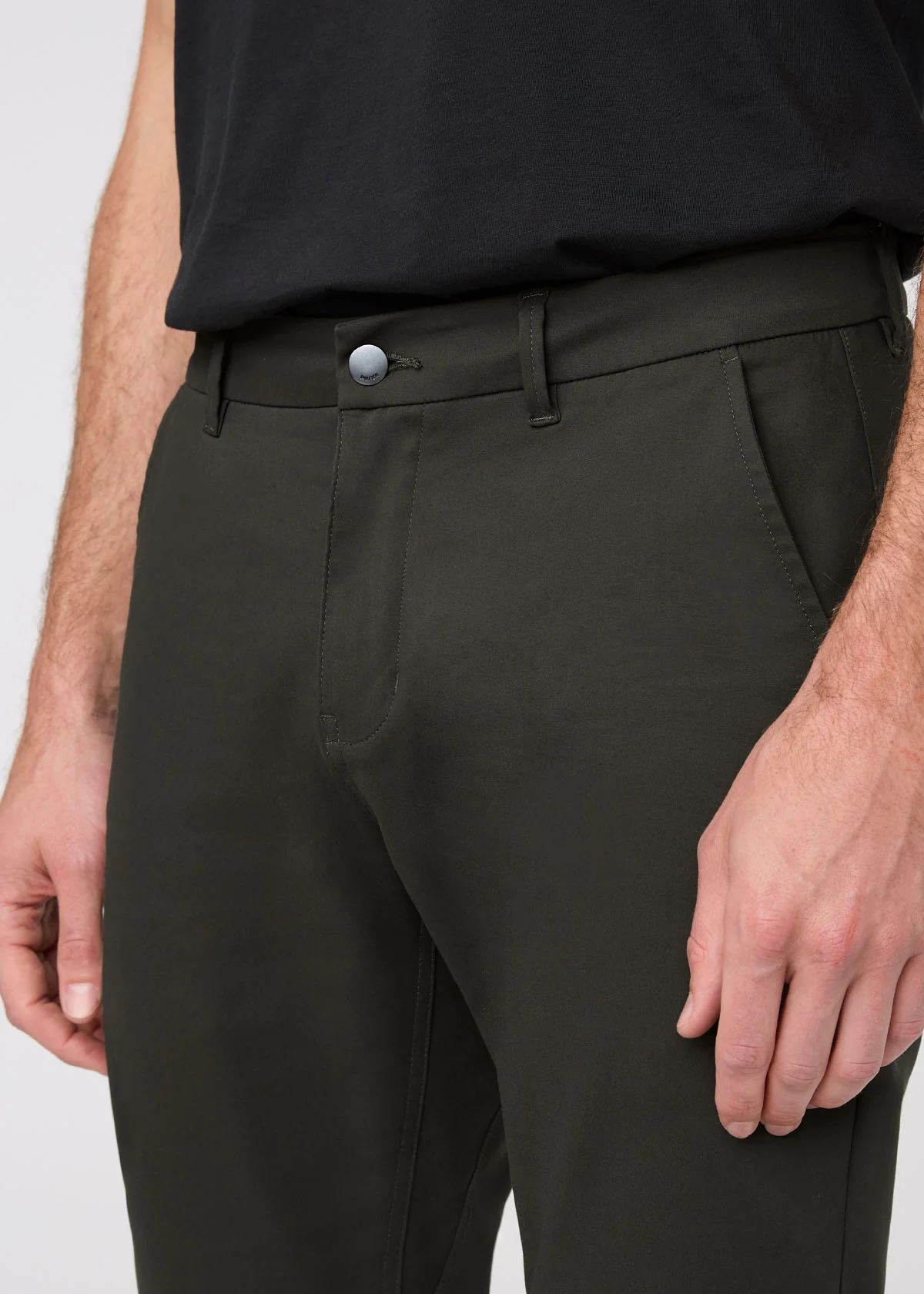 NuStretch Slim Straight Trouser - Evergreen - Image 7