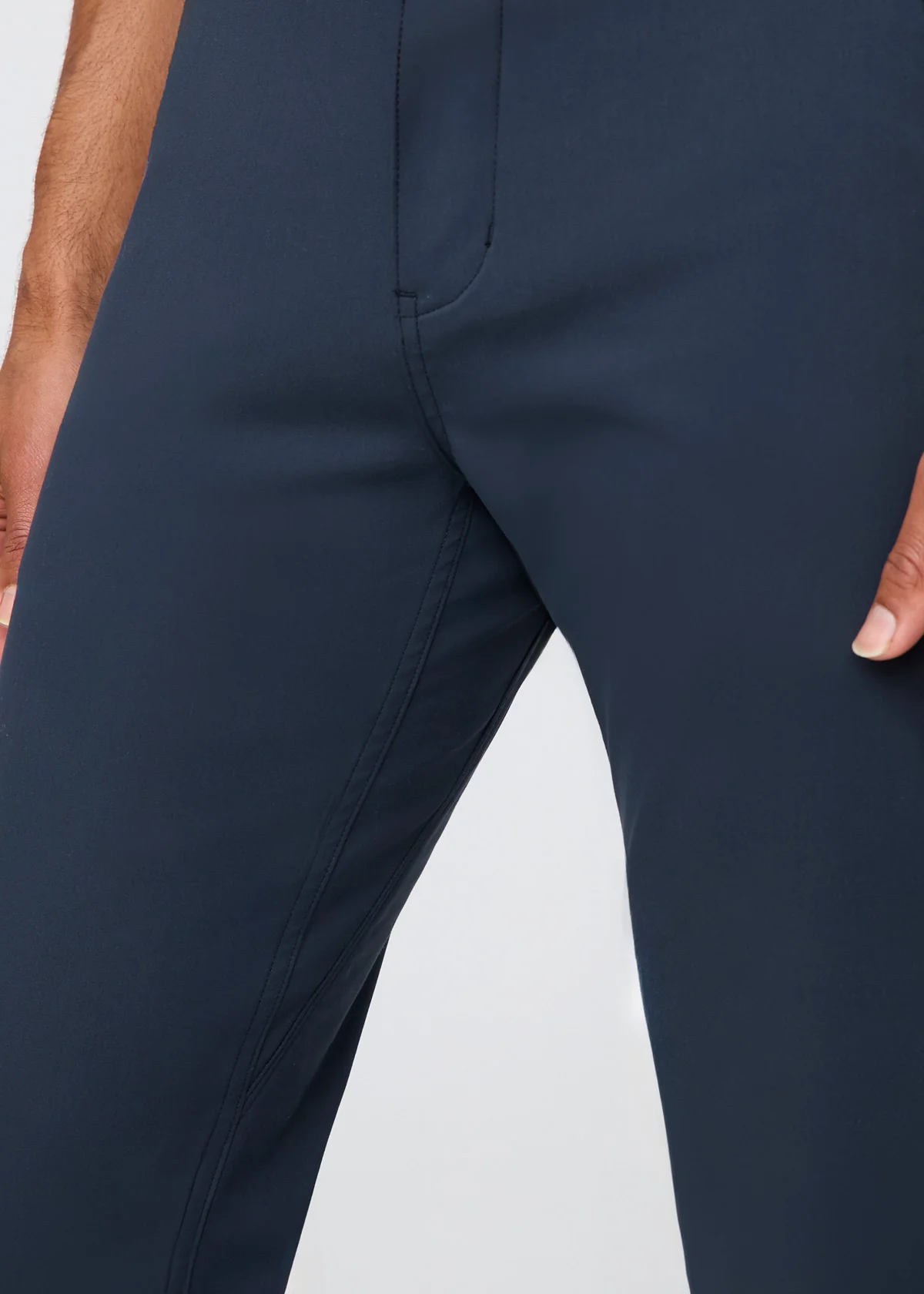 NuStretch Slim Straight Trouser - Navy - Image 8