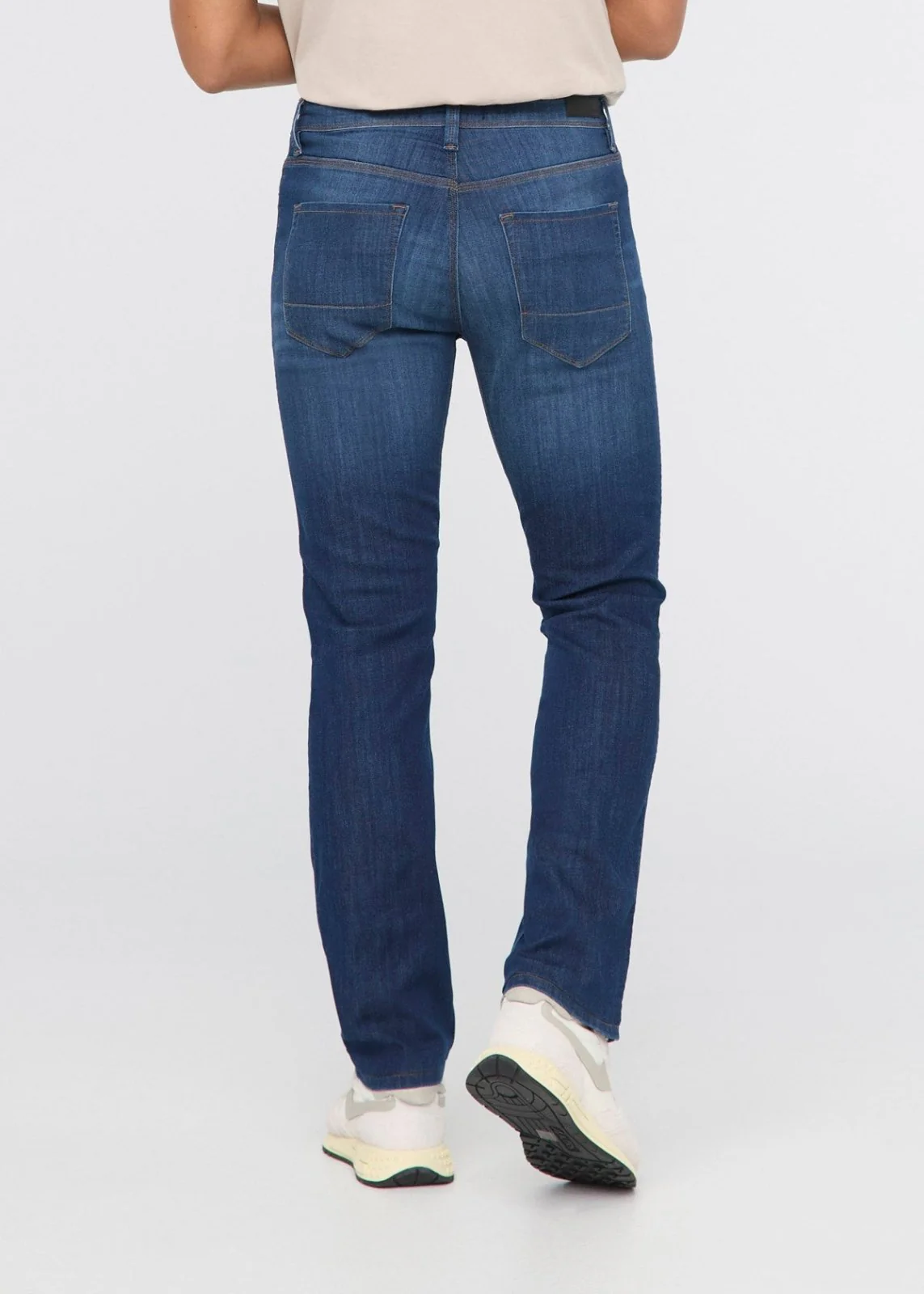 Performance Denim Lite Slim Straight - Worn In Indigo - Image 4