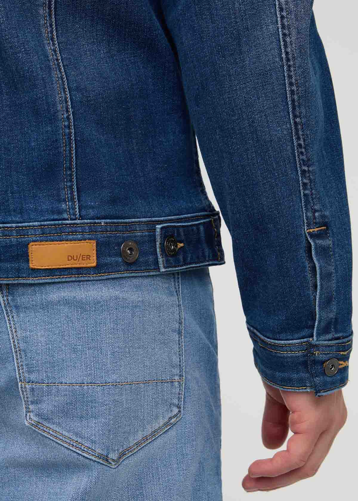 Performance Denim+ All Season Trucker Jacket - Alpine Indigo - Image 6