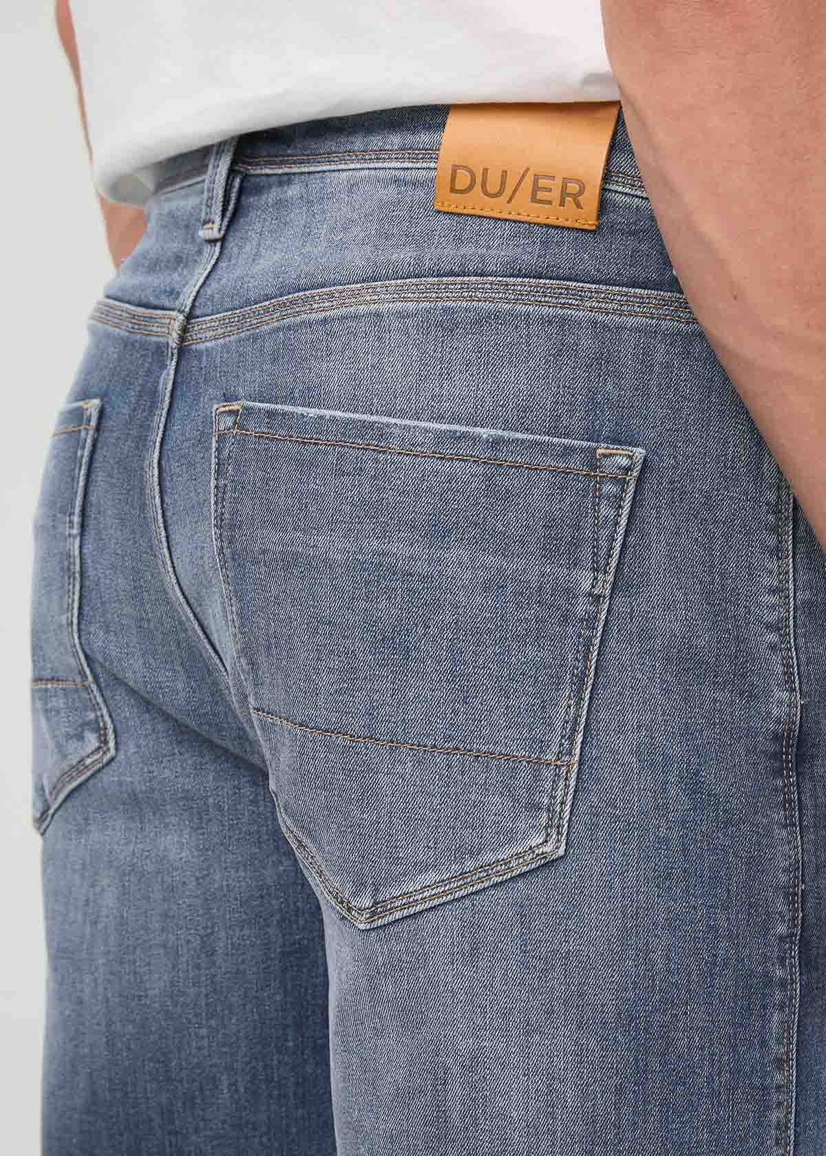 Performance Denim+ Relaxed Short - Vintage Indigo - Image 6