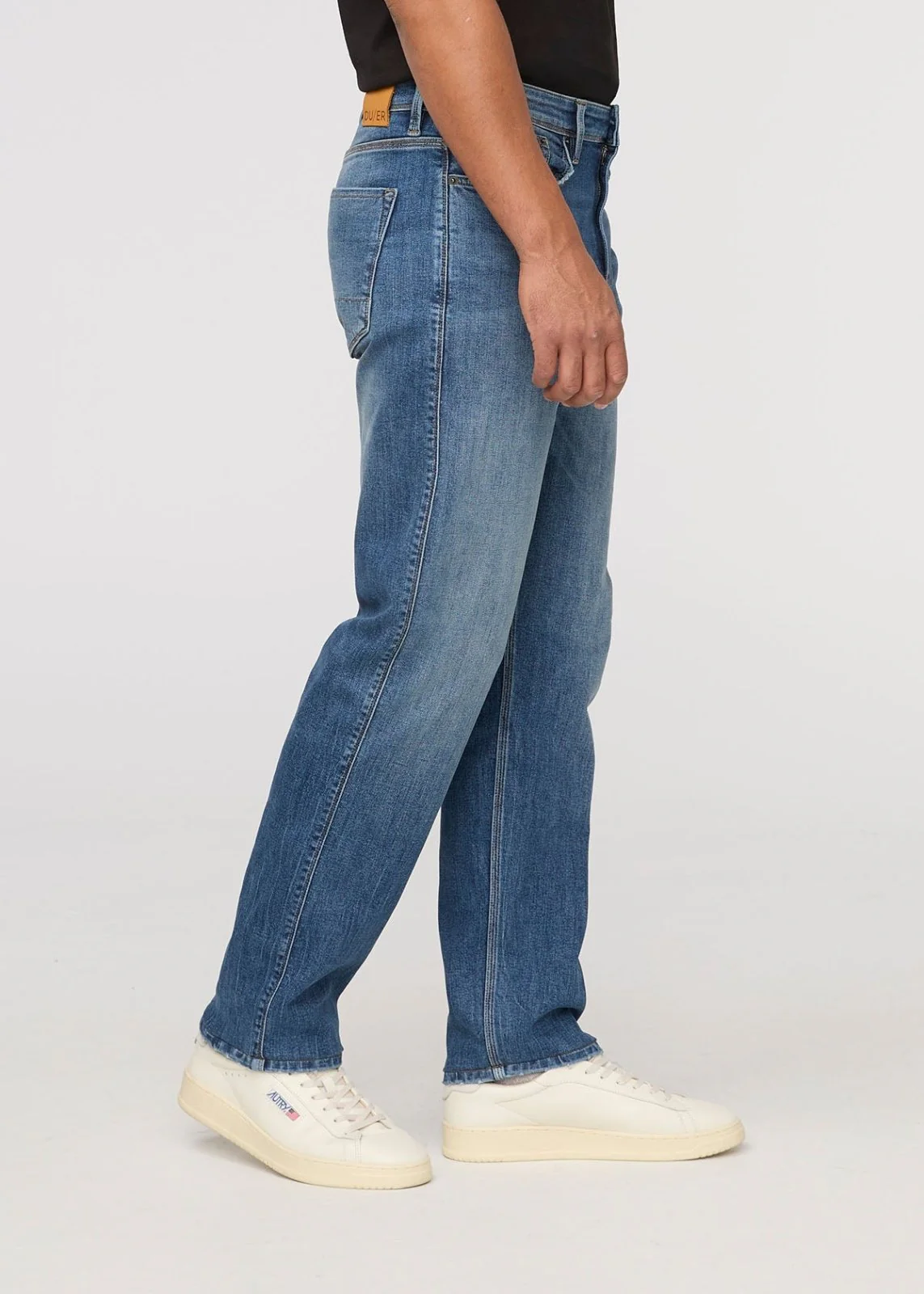 Performance Denim+ Relaxed Straight - Dust Storm Indigo - Image 3