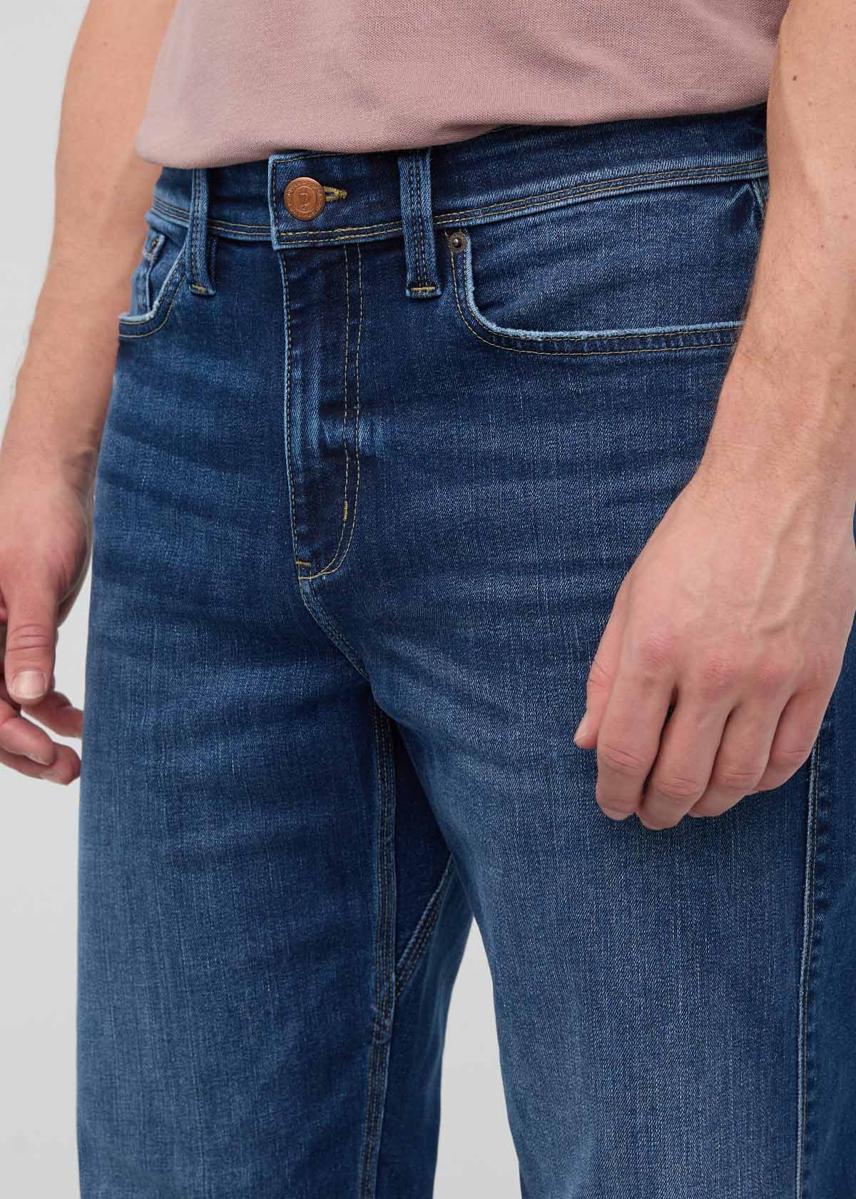 Performance Denim+ Relaxed Straight - Prairie Indigo - Image 5