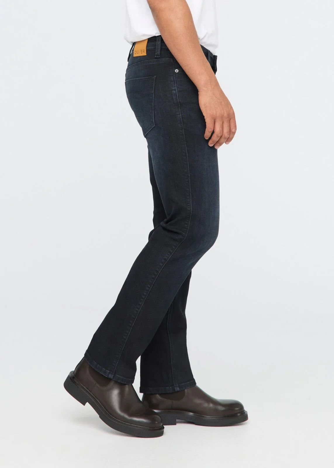 Performance Denim+ Straight - Carbon Stone - Image 3