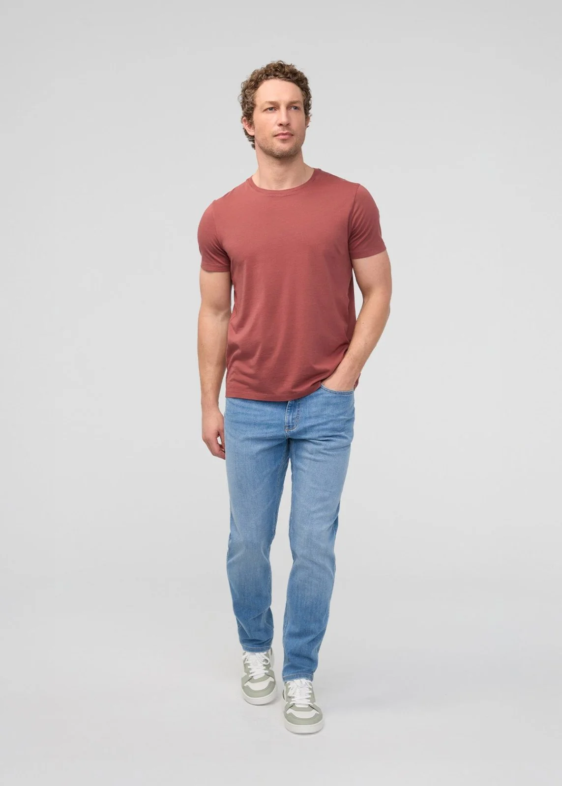 Performance Denim Slim - Oasis