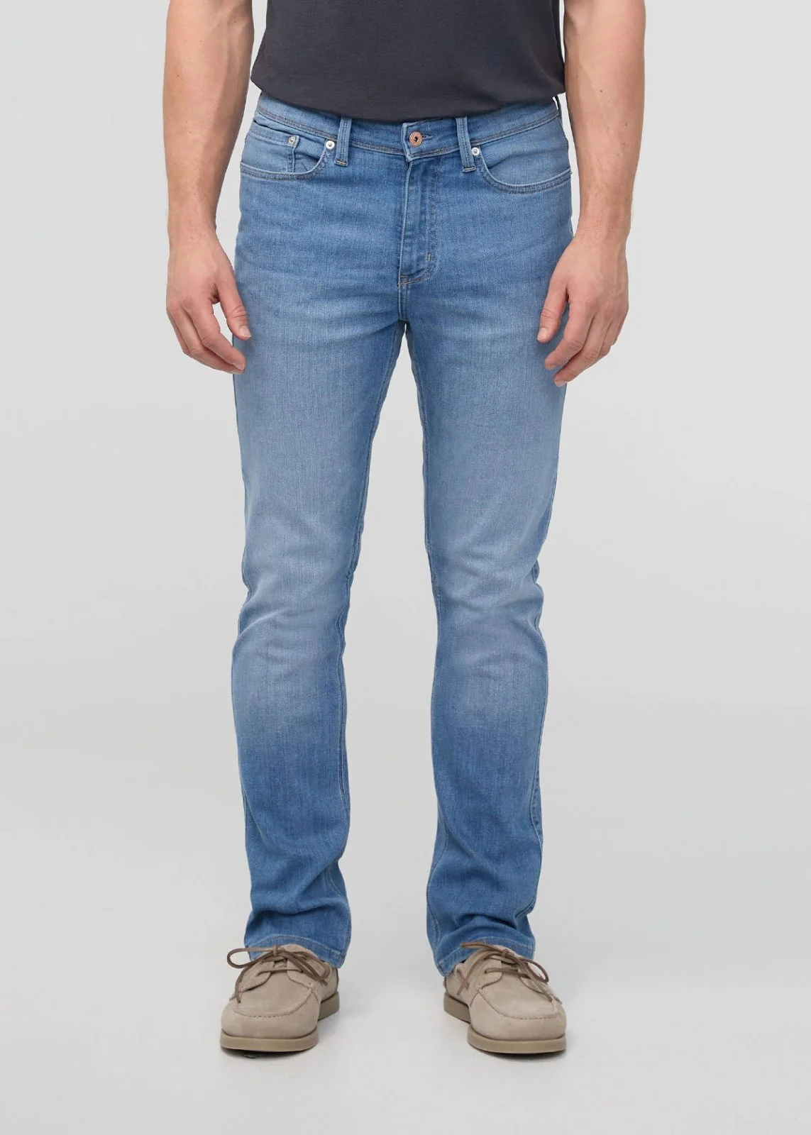Performance Denim Slim Straight - Blueridge - Image 2