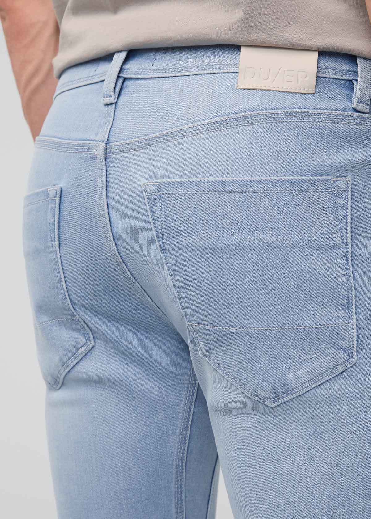 Performance Denim+ Slim Straight - Lunar Blue - Image 6