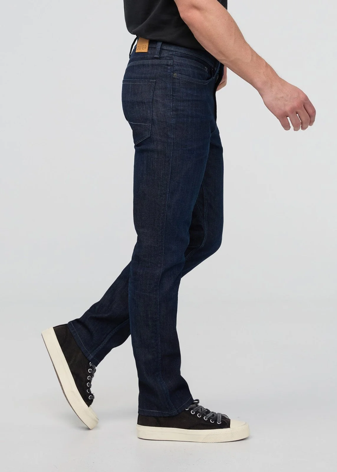 Performance Denim Slim Straight - Nightshade Blue - Image 3