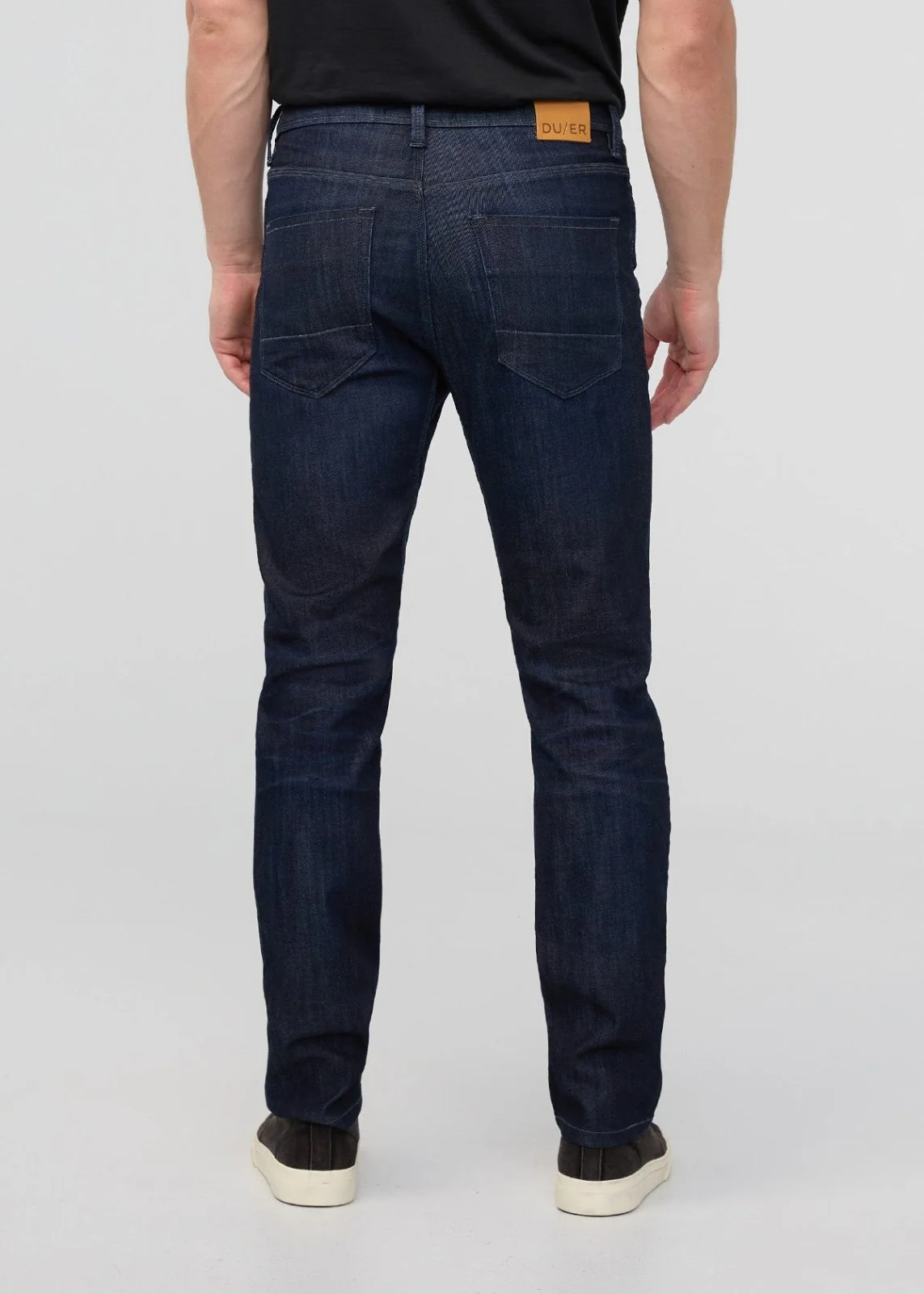 Performance Denim Slim Straight - Nightshade Blue - Image 4