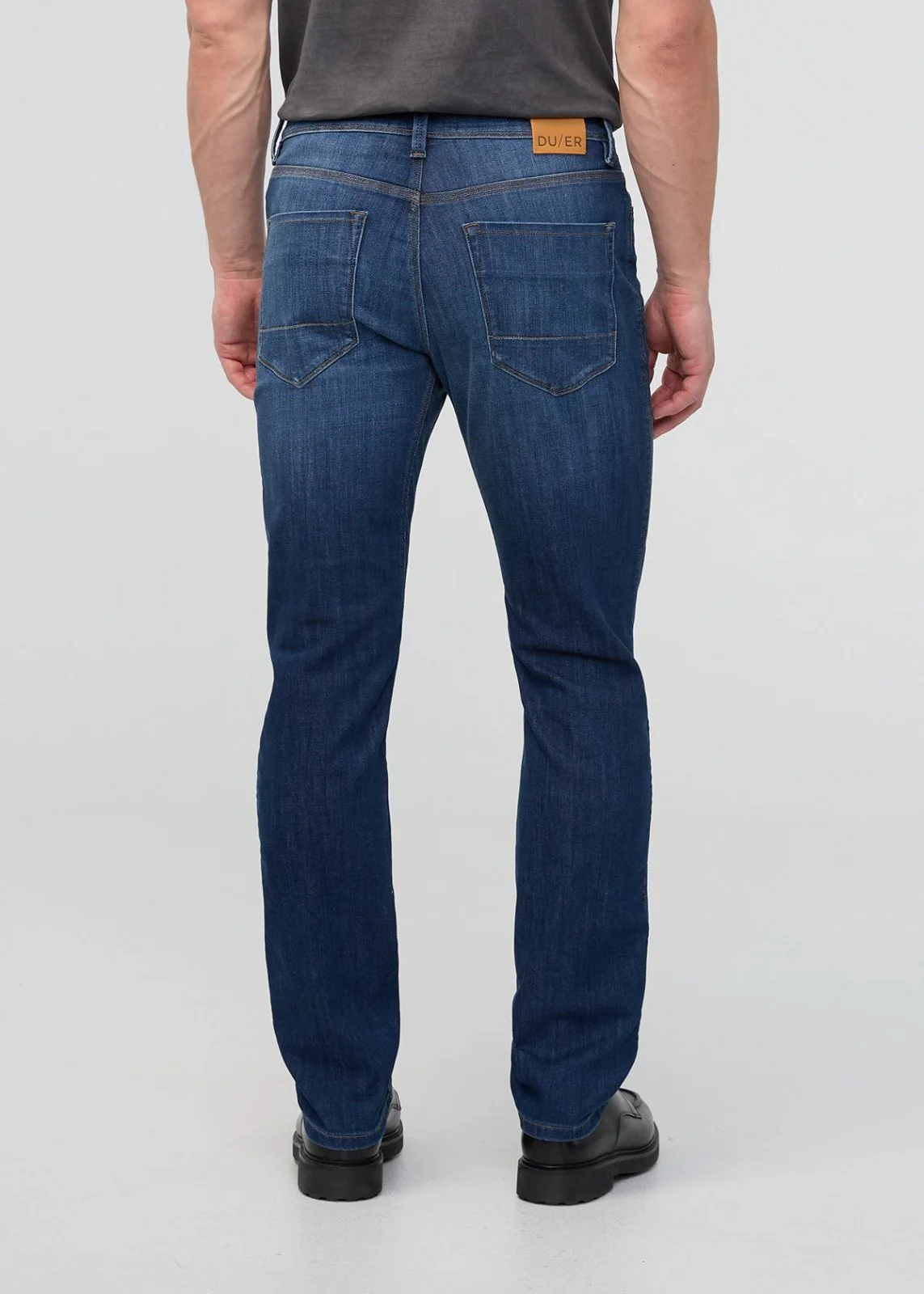 Performance Denim Slim Straight - Ocean Swell - Image 4