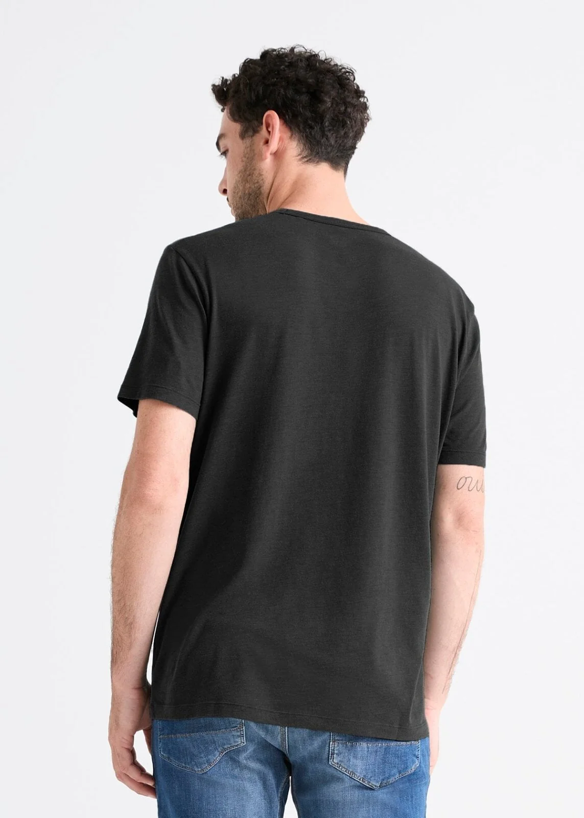 PurePima Only Tee - Black - Image 3