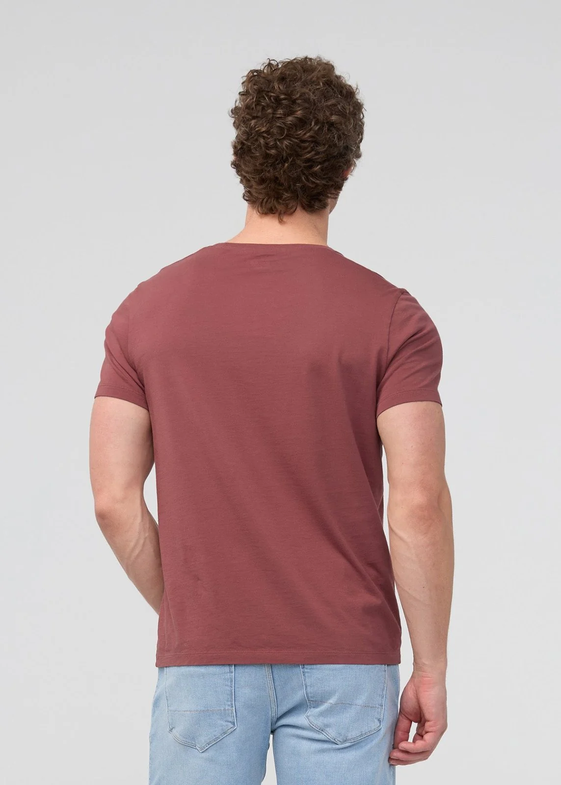 PurePima Only Tee - Red Clay - Image 4