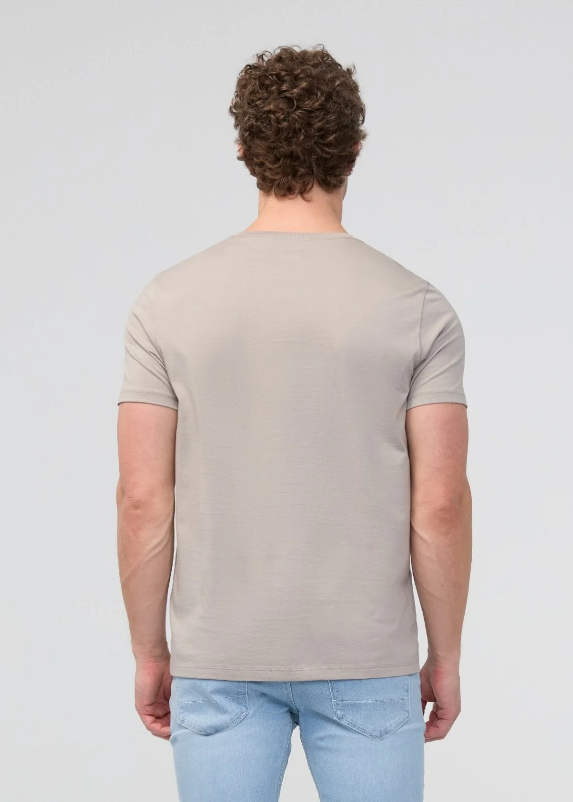 PurePima Only Tee - Stone - Image 4