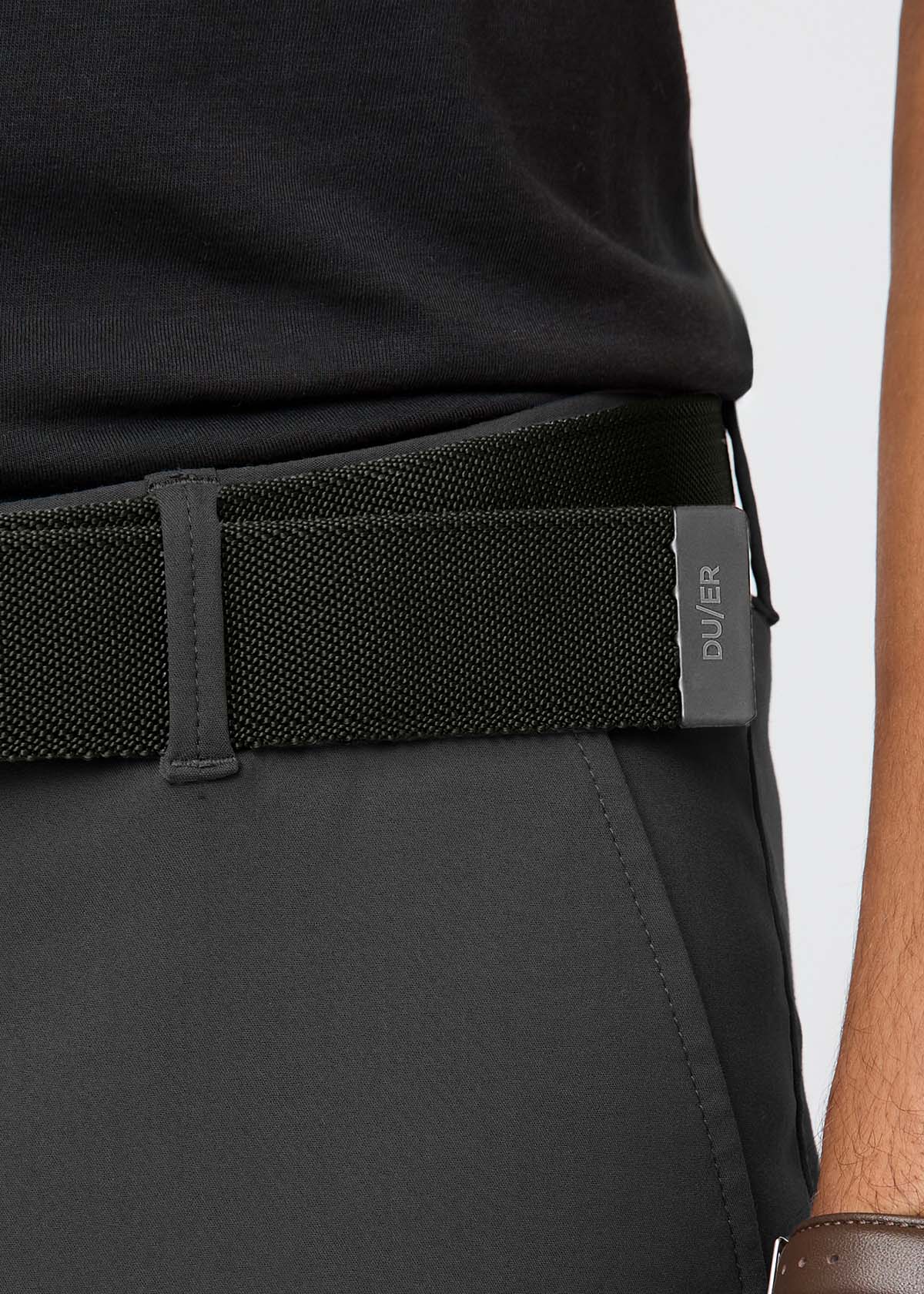 Reversible Stretch Belt - Evergreen/Light Fern - Image 4