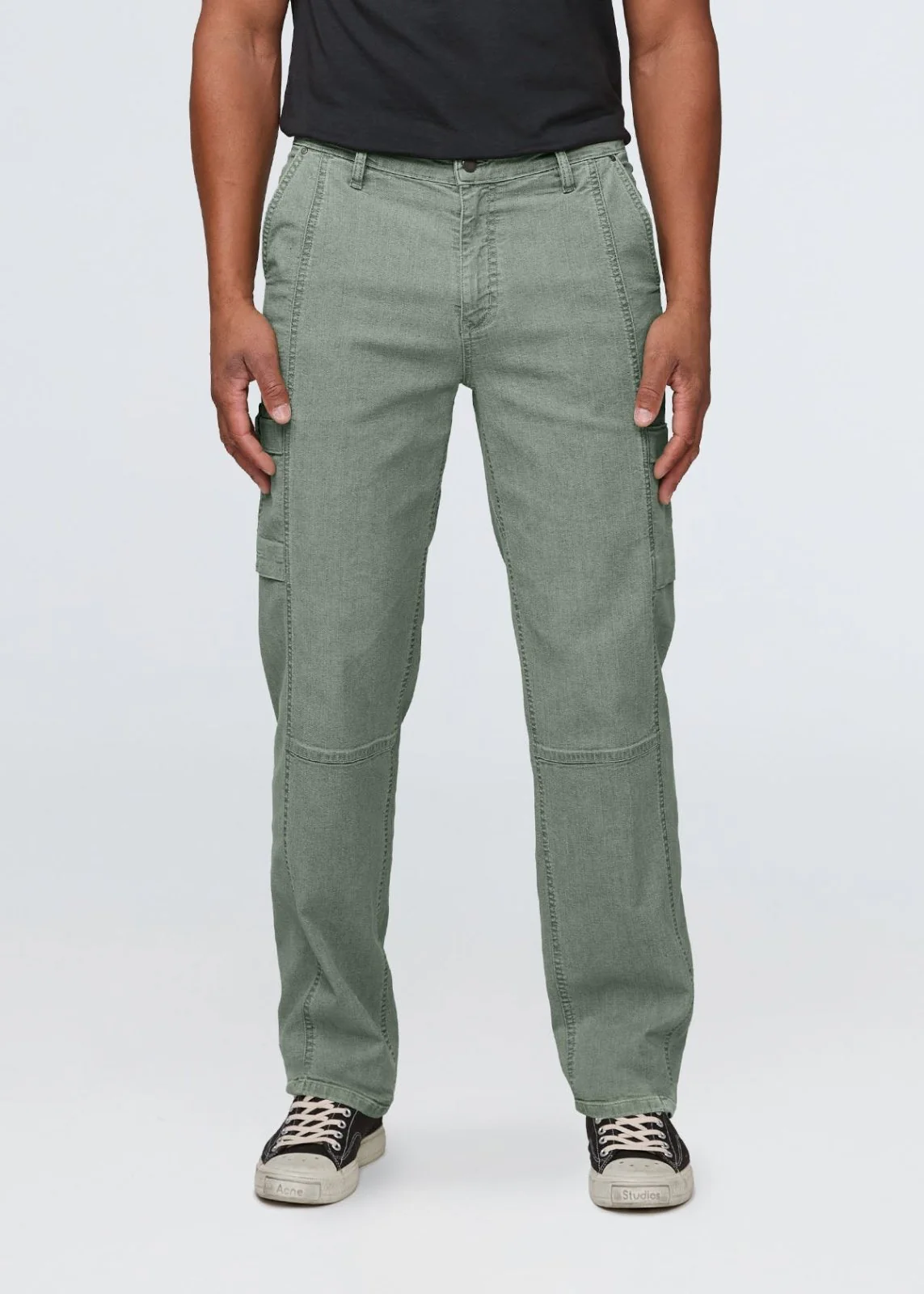 Stretch Canvas 7 Pocket Pant - Pine - Image 2