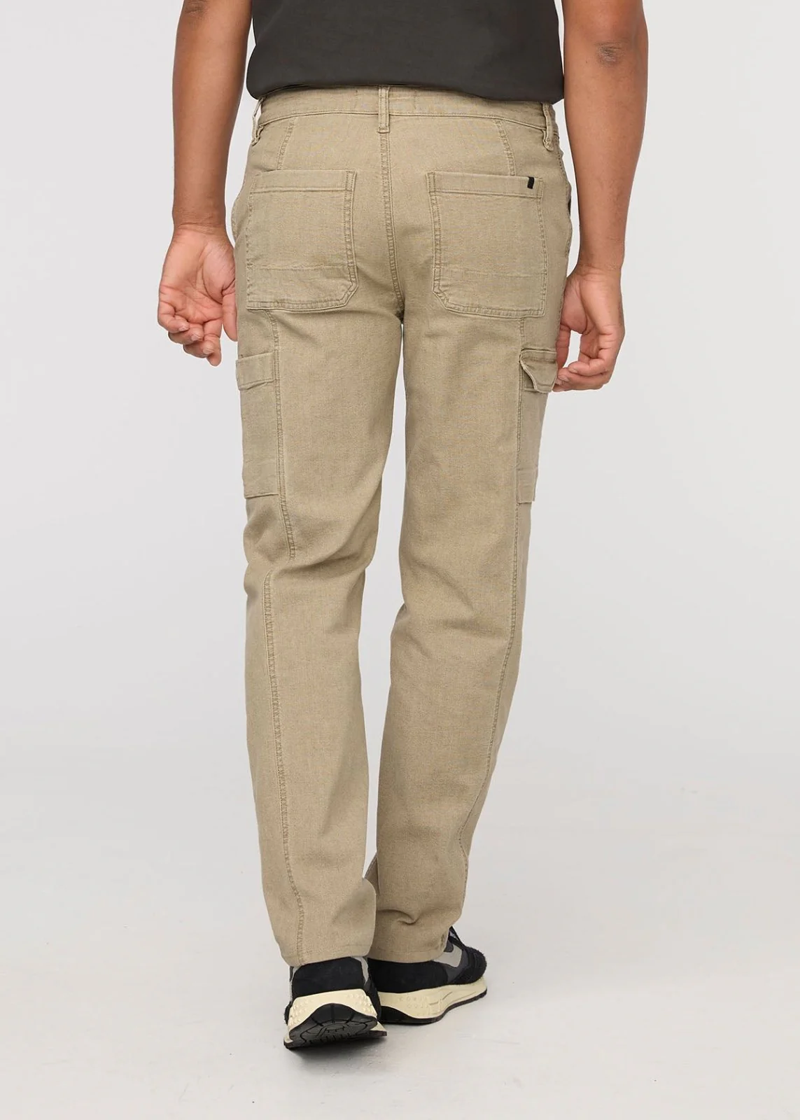 Stretch Canvas 7 Pocket Pant - Tan - Image 4