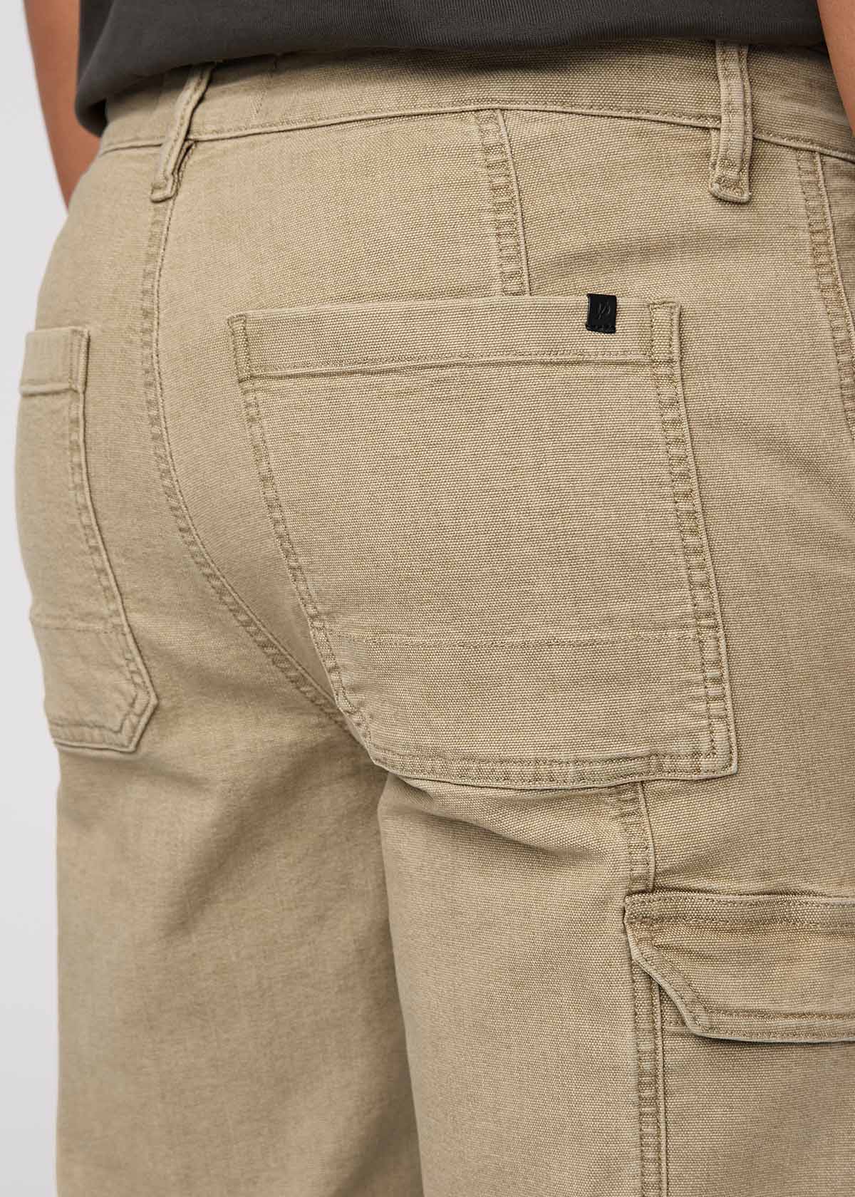 Stretch Canvas 7 Pocket Pant - Tan - Image 6