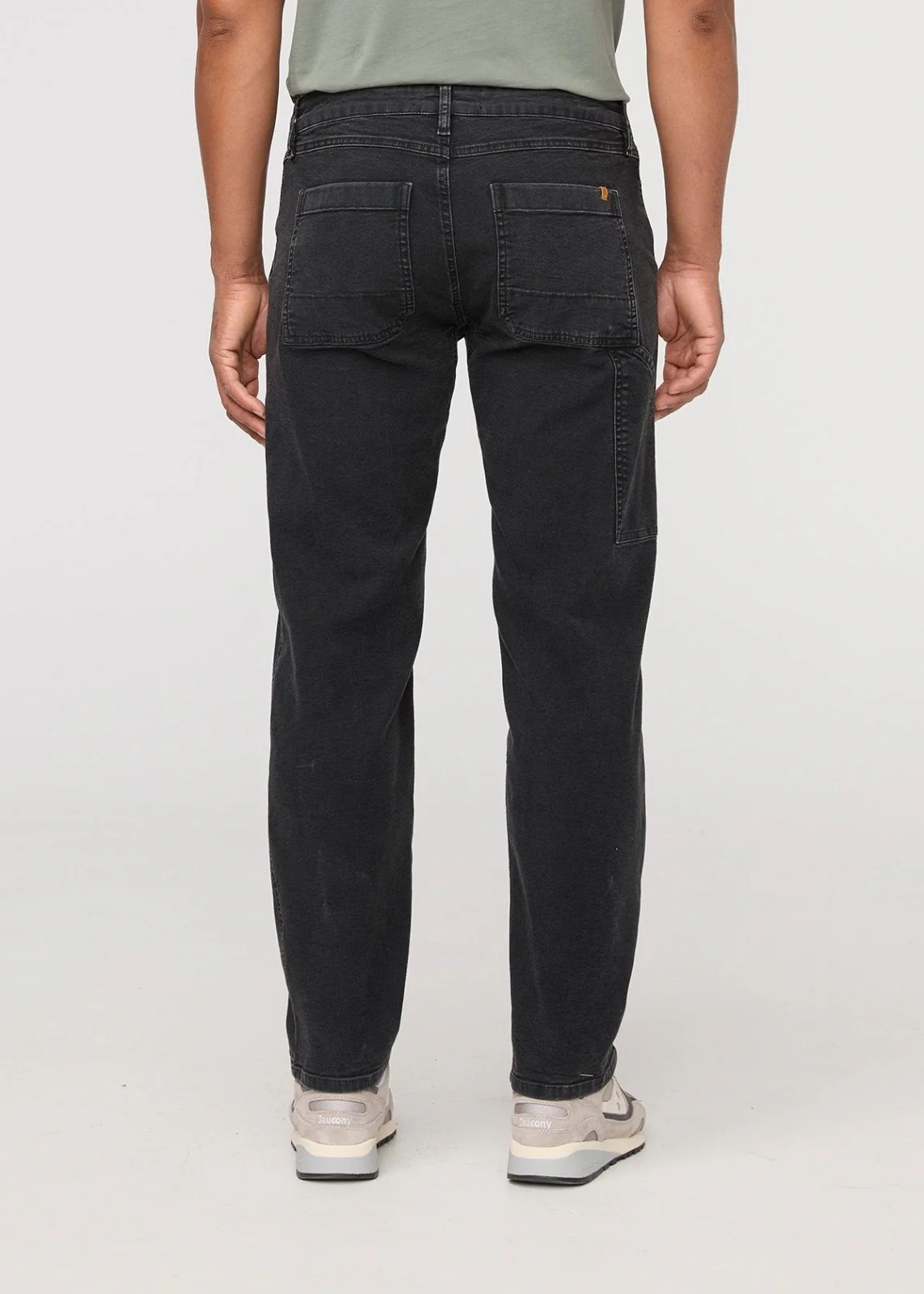 Stretch Canvas Utility Pant - Black - Image 3