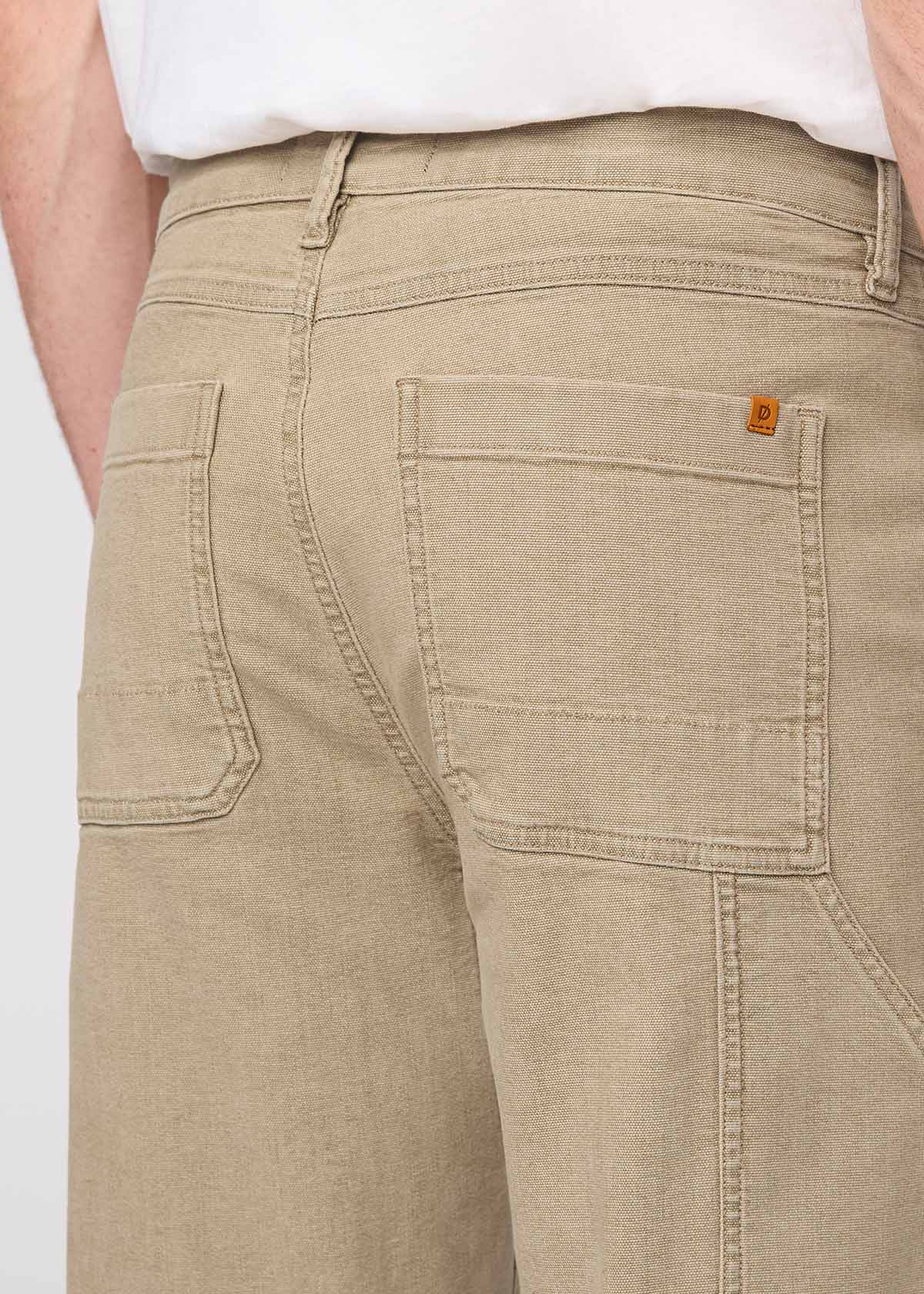 Stretch Canvas Utility Pant - Tan - Image 6