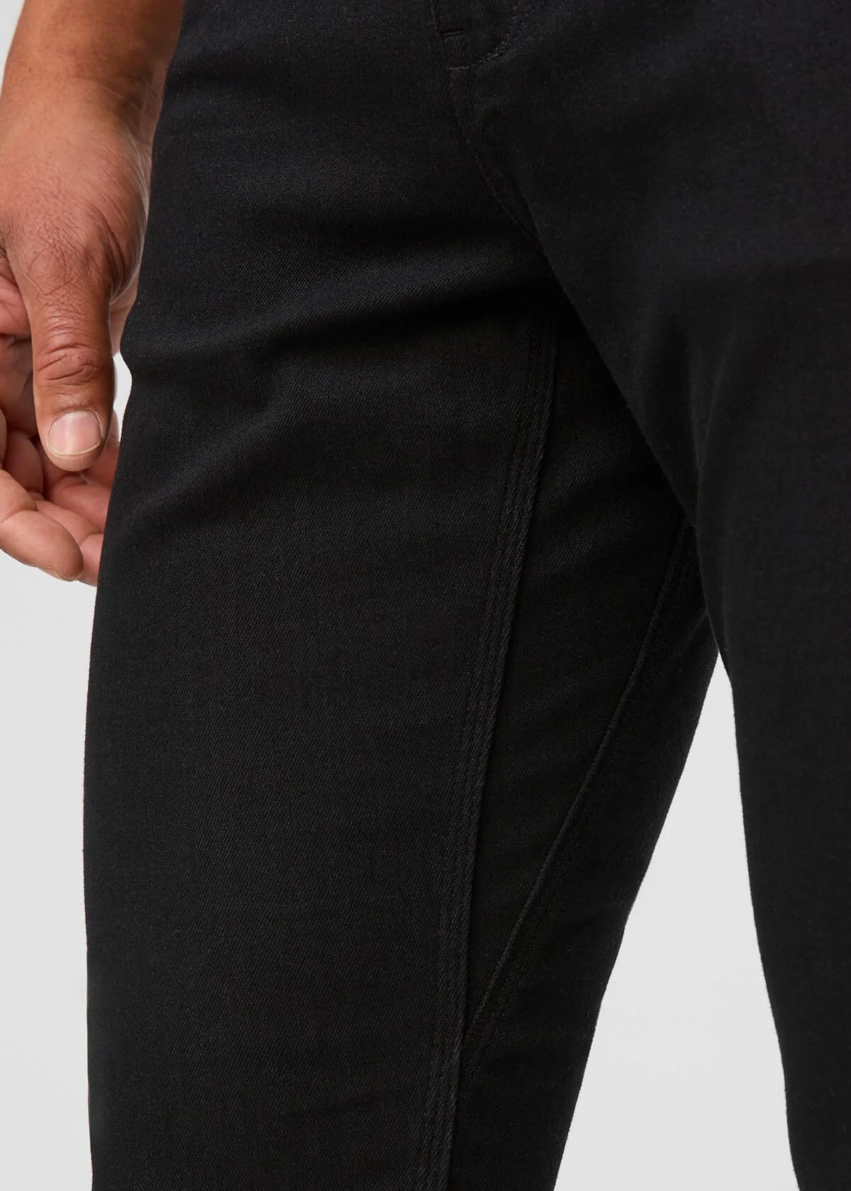 Performance Denim Relaxed Taper - Black - Image 5